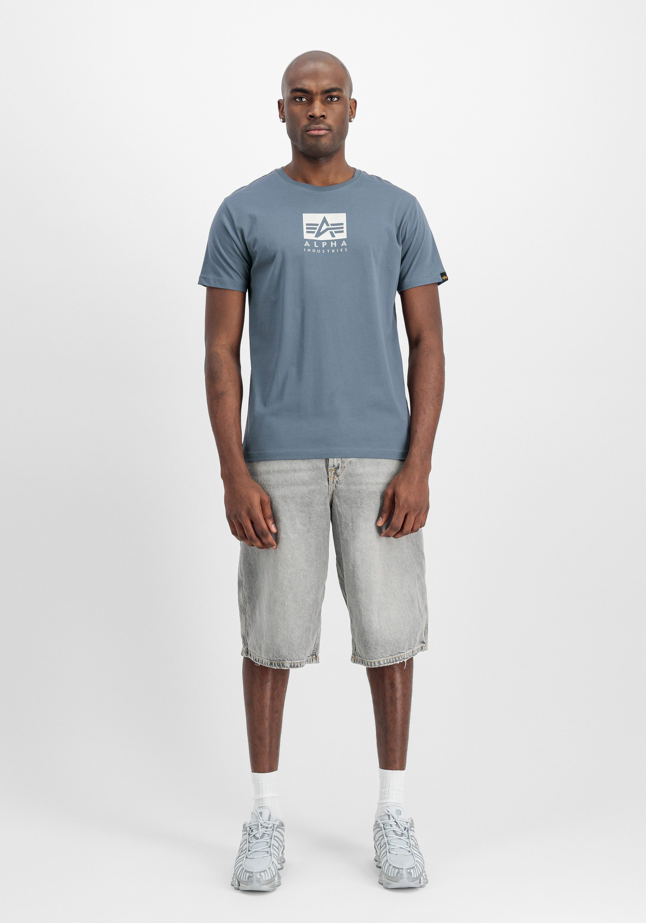 Alpha Industries T-shirt Alpha Industries Men - T-Shirts Satin Logo T-Shirt