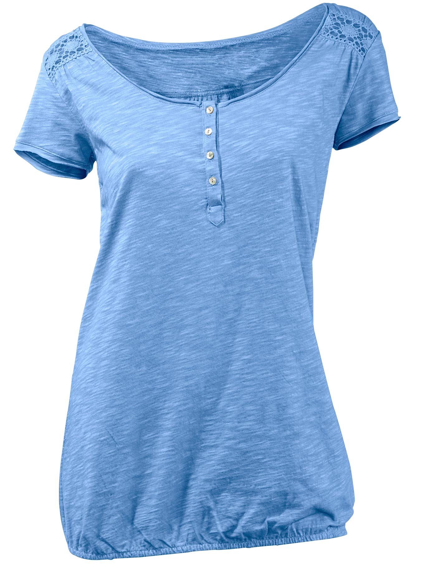 heine Shirt met ronde hals (1-delig)