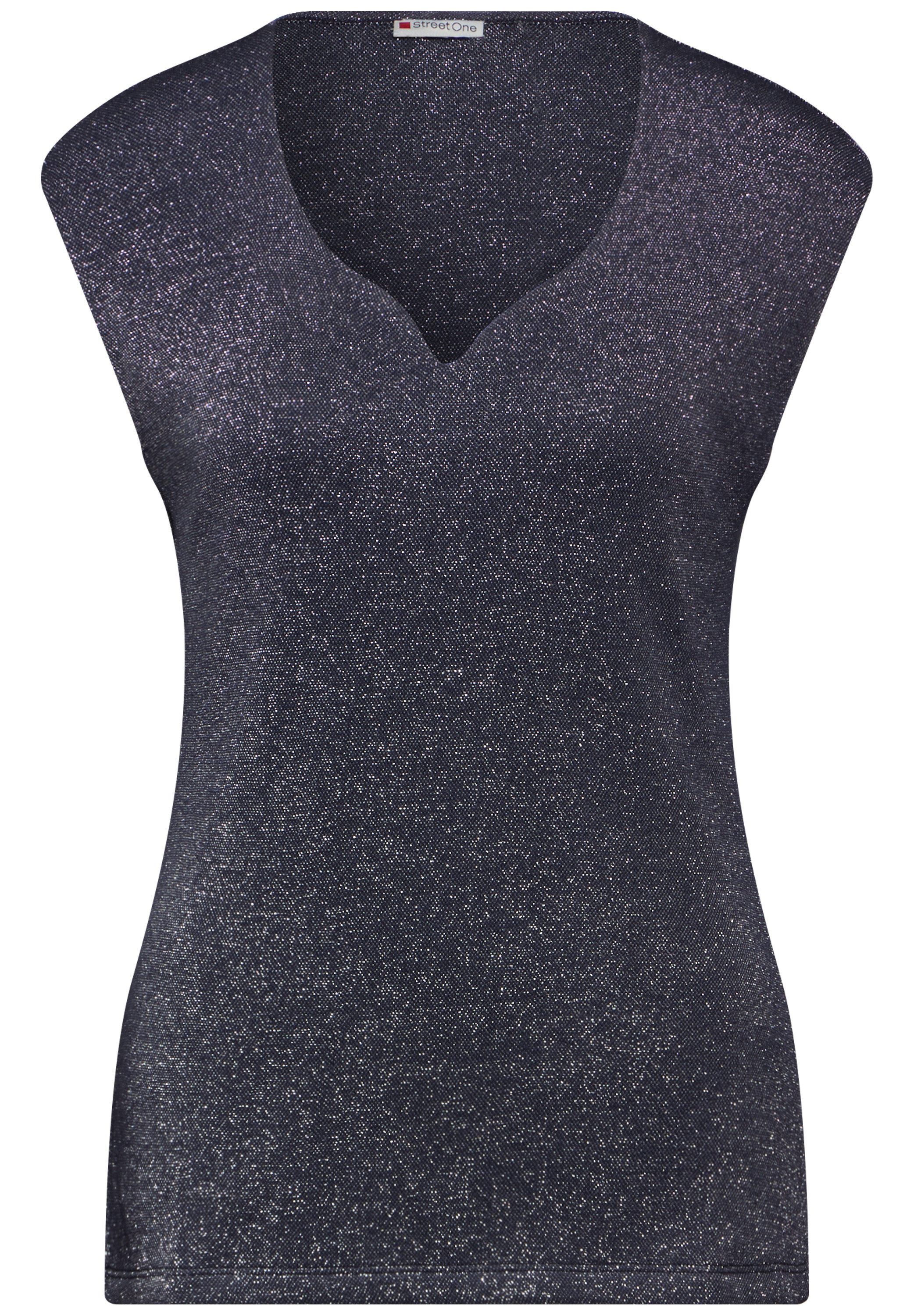 STREET ONE Shirttop ADA met hartvormige halslijn