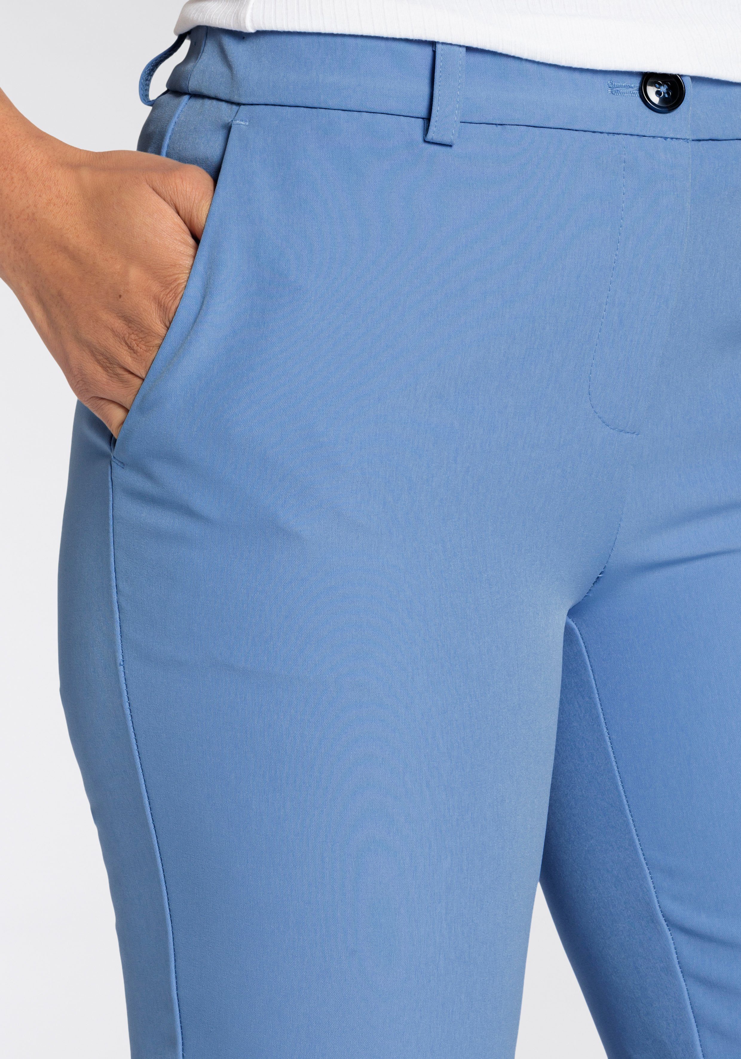 Tamaris Pantalon met persplooien nieuwe collectie