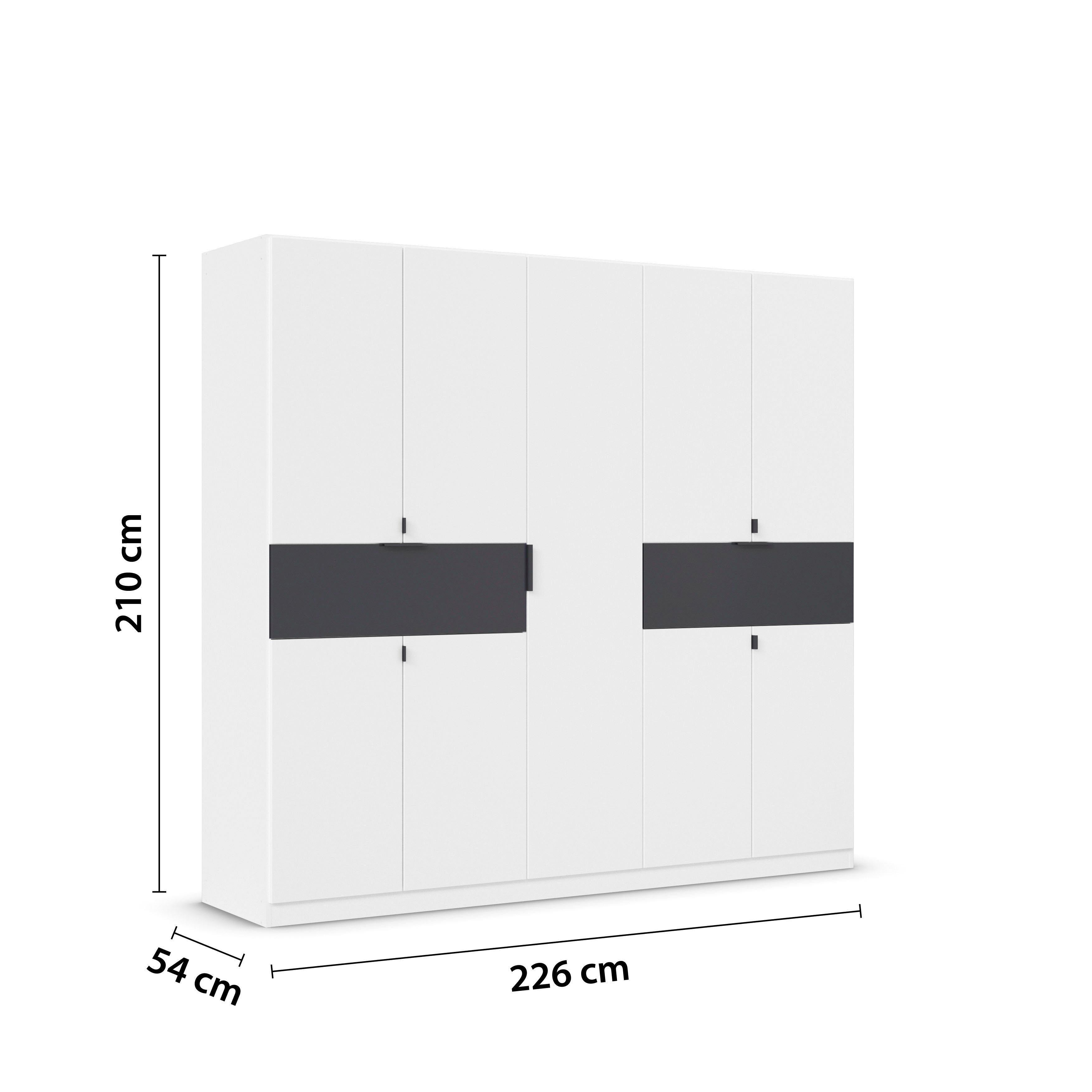 rauch Draaideurkast Kledingkast kast garderobe waskast TICAO met 2 ruime lades, veel opbergruimte made in germany
