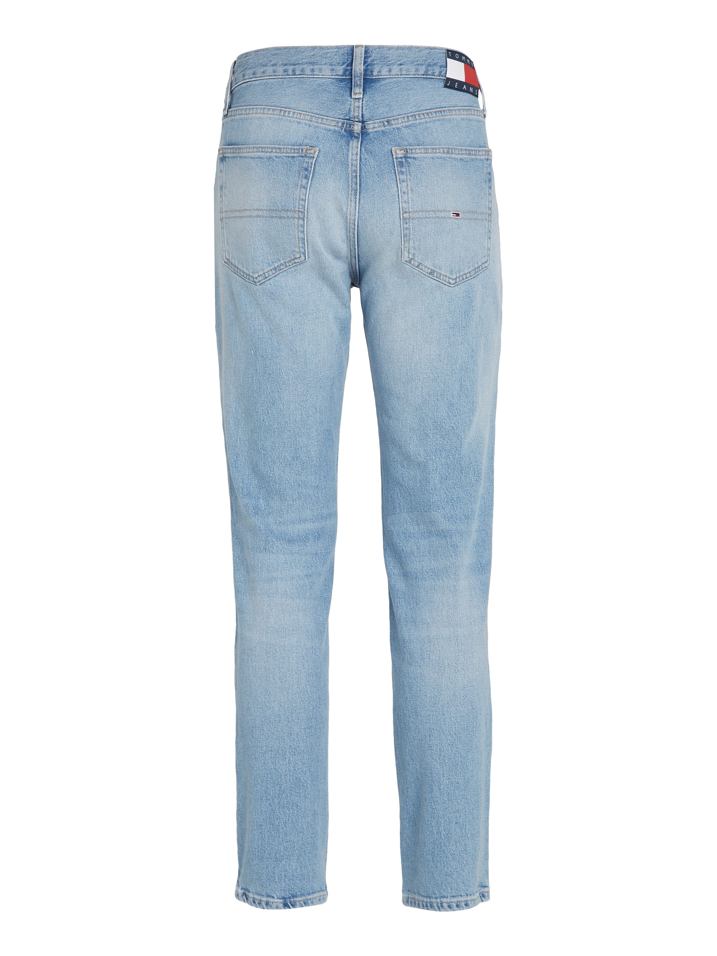 TOMMY JEANS Slim fit jeans RYAN SLIM STRAIGHT met gestempeld logo