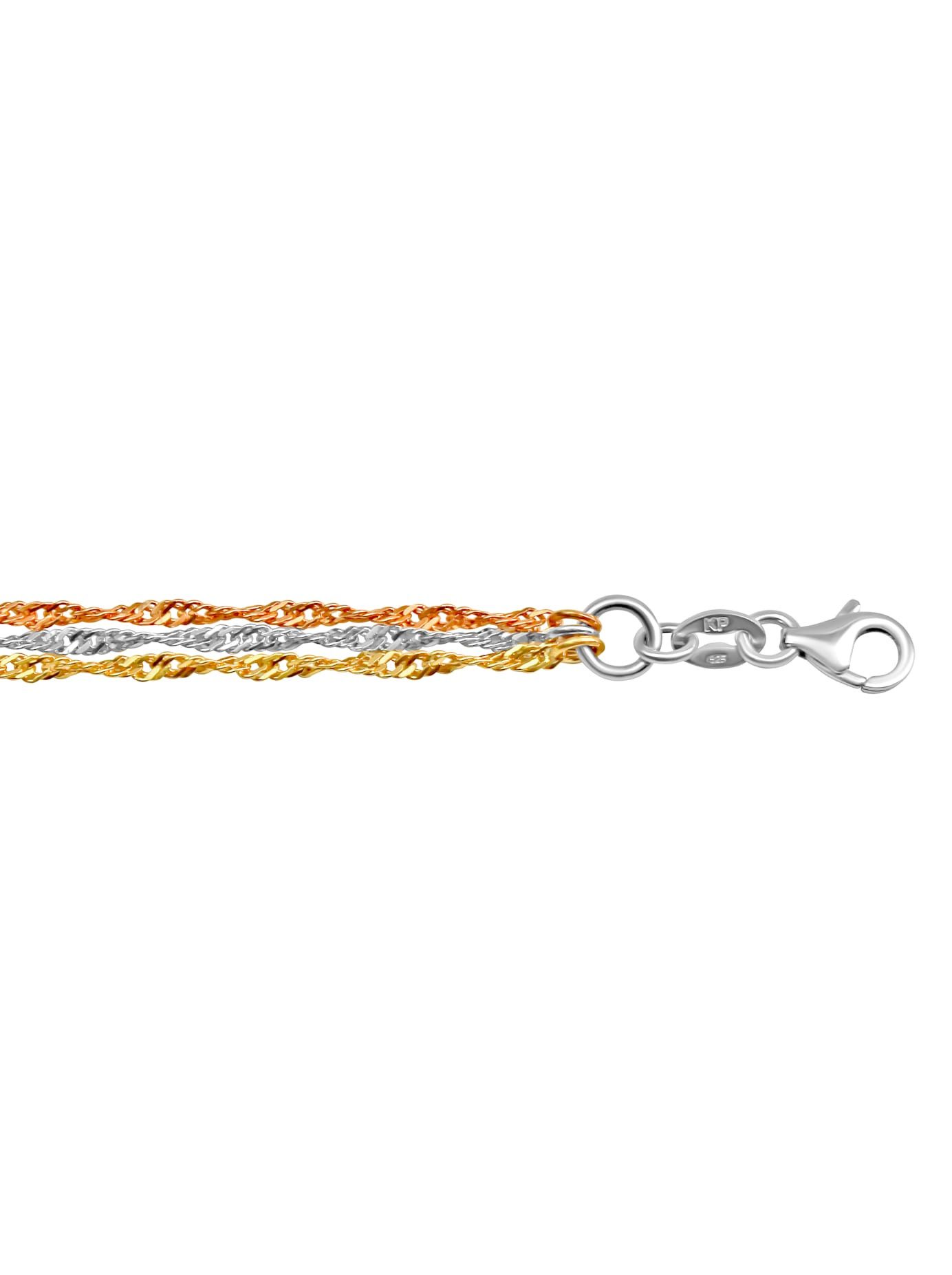 Lady Armband unisex armbanden zilver(kleur)