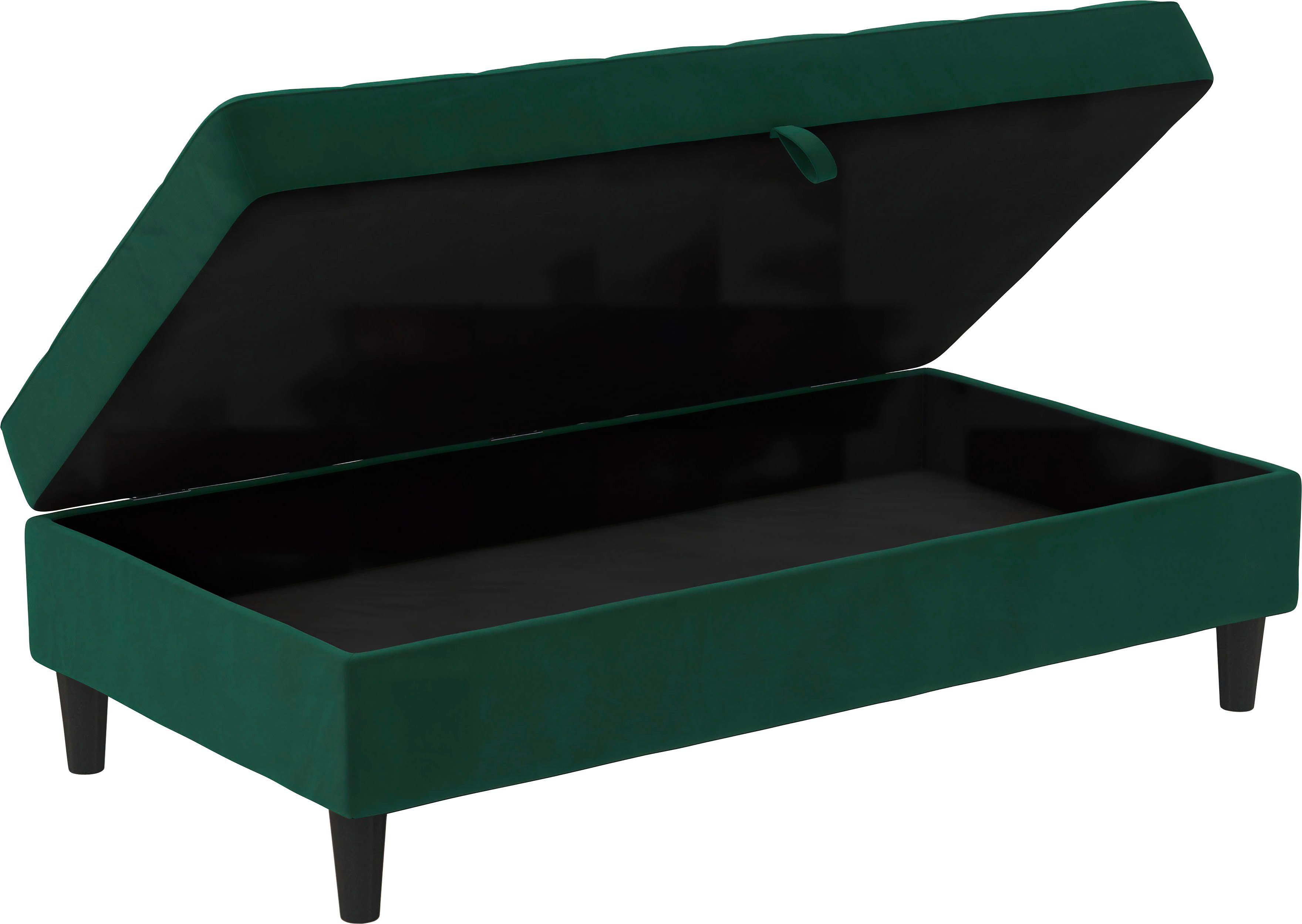 Dorel Home Hocker met bergruimte Presley Hocker met bergruimte, vrij plaatsbaar, zithoogte 43 cm