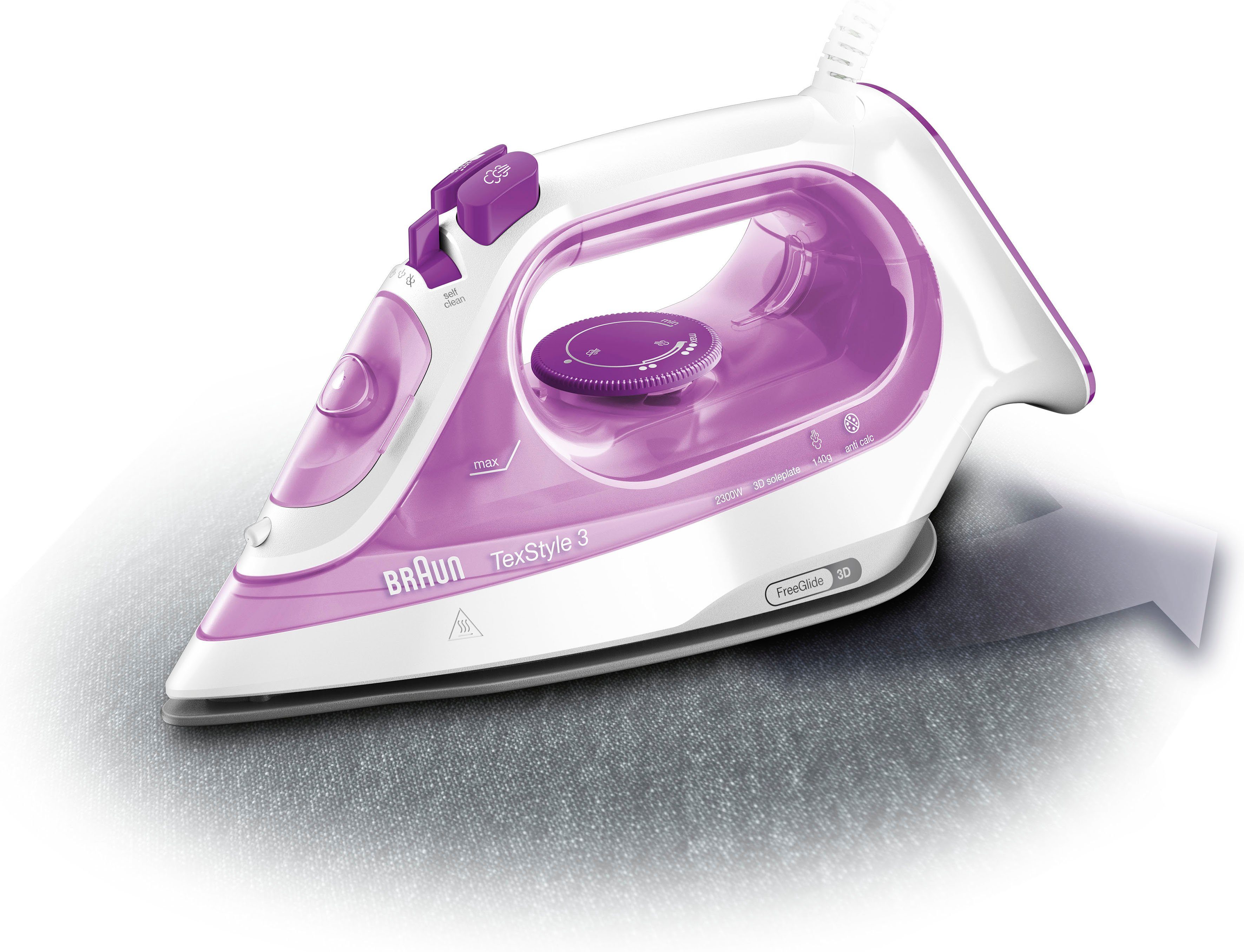 Braun Stoomstrijkijzer TexStyle 3 SI 3030 PU
