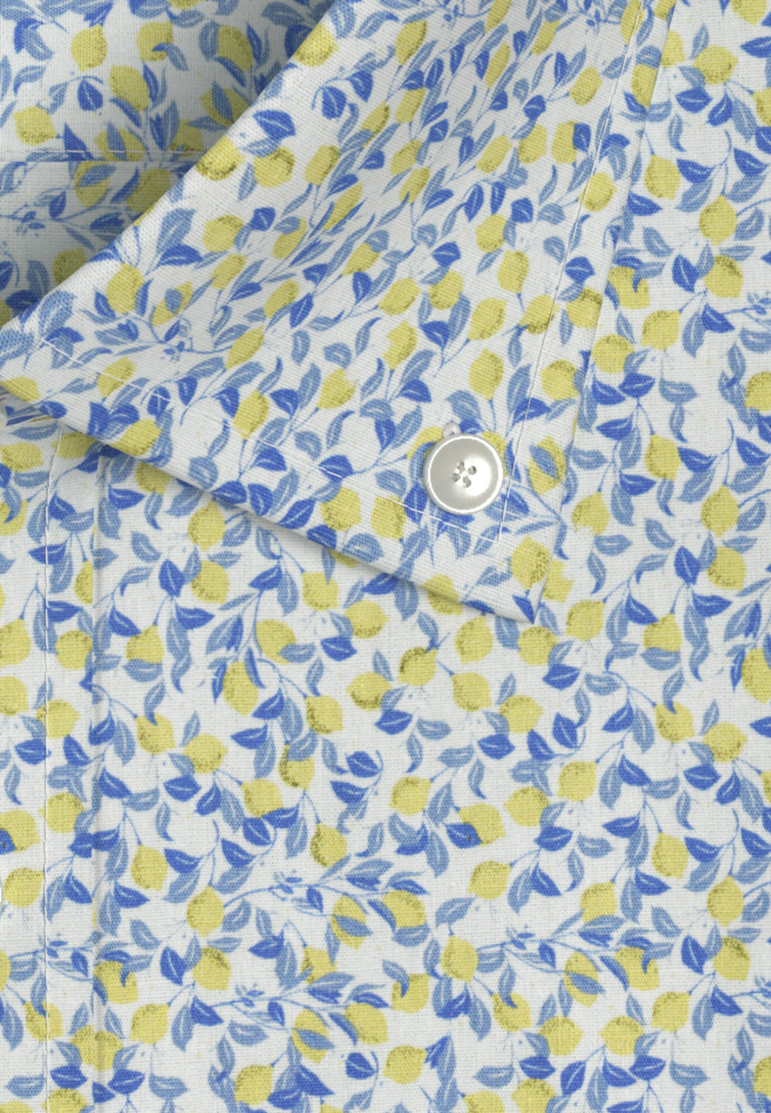 seidensticker Businessoverhemd Regular korte mouwen button-downkraag print