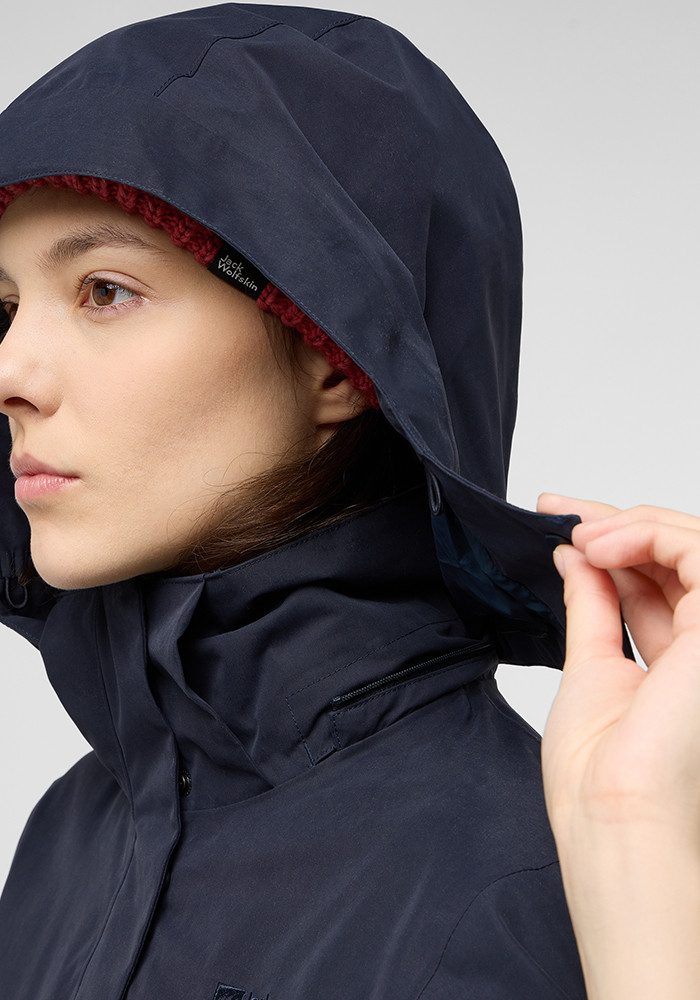 Jack Wolfskin Functionele 3-in-1-jas BAYLIGHT 3IN1 COAT W