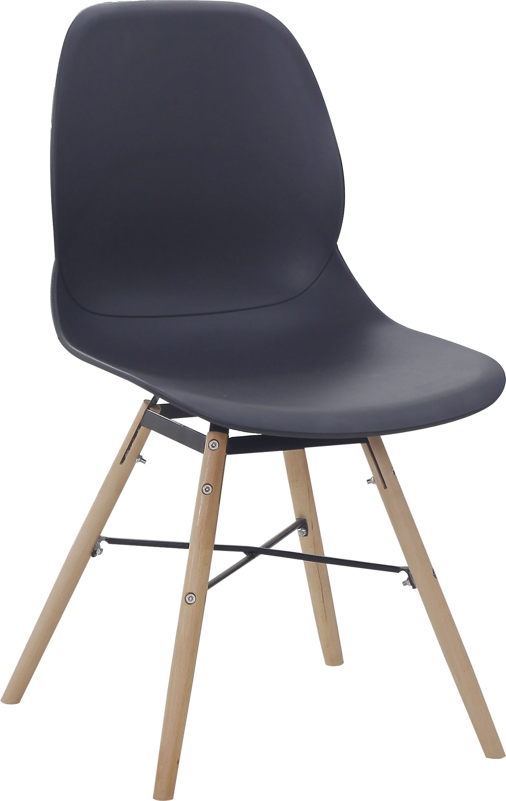 Kayoom Stoel met 4 poten Stoel Amy 110 2-delige set, praktisch set, comfortabele kunststofstoel (set, 2 stuks)