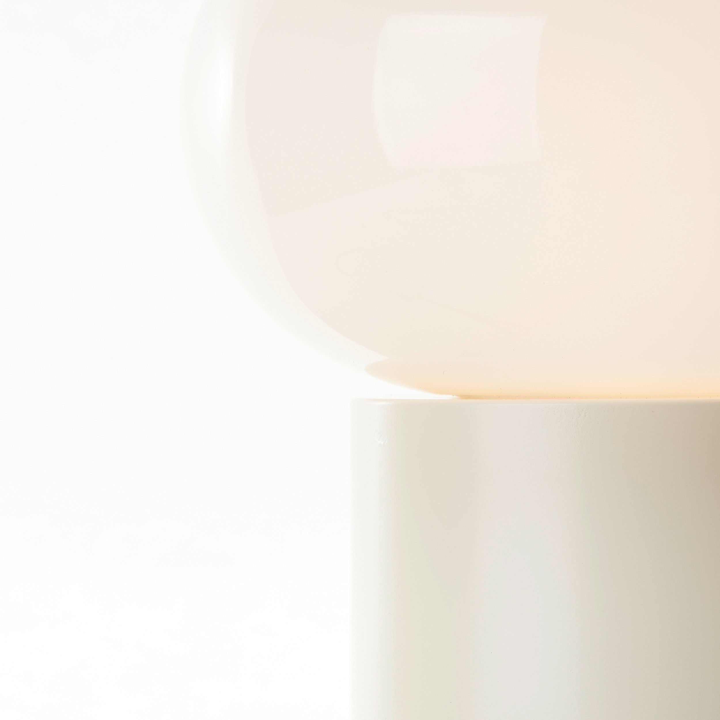 Brilliant Leuchten Tafellamp Daeny met wit glas, 27 x 20 cm, e27, metaal