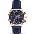 timberland multifunctioneel horloge sheafe, tdwlf2104004 blauw