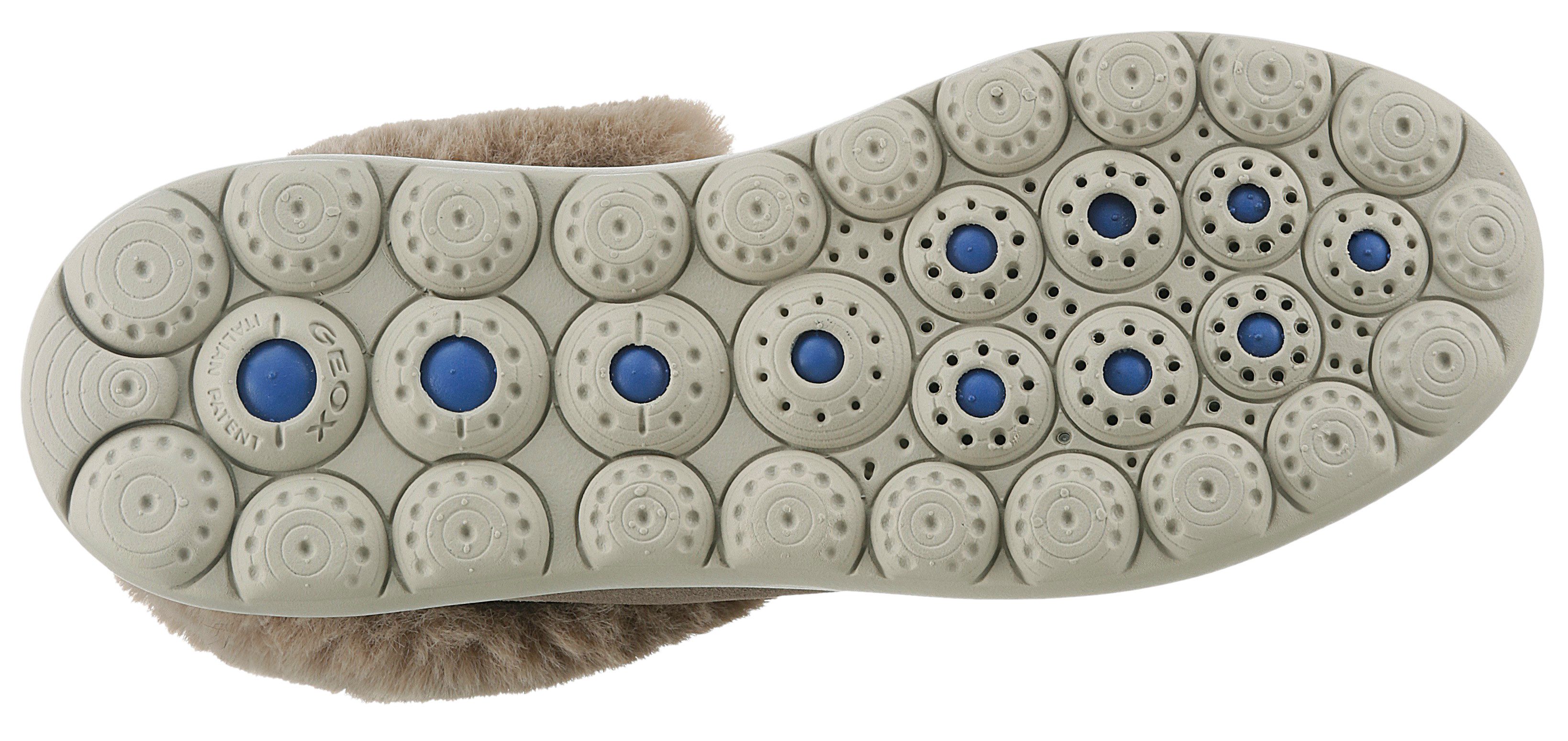Geox Winterlaarzen D SPHERICA High top sneaker, veterschoenen, winterboots met plateauzool