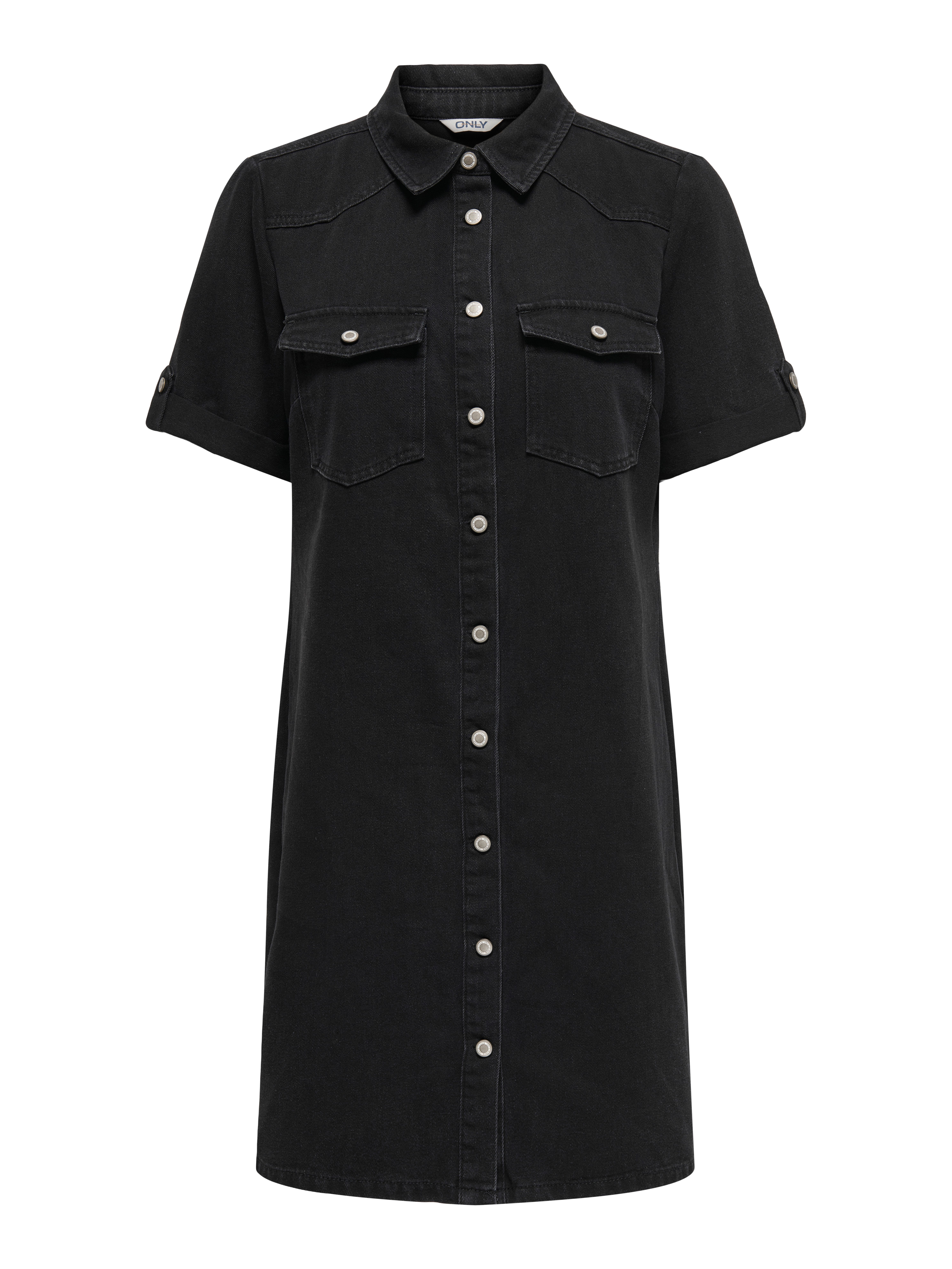 Only Jeans jurk ONLLISA S/S DNM DRESS GUA