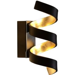 luce design led-wandlamp led-helix-ap3 ner (1 stuk) zwart