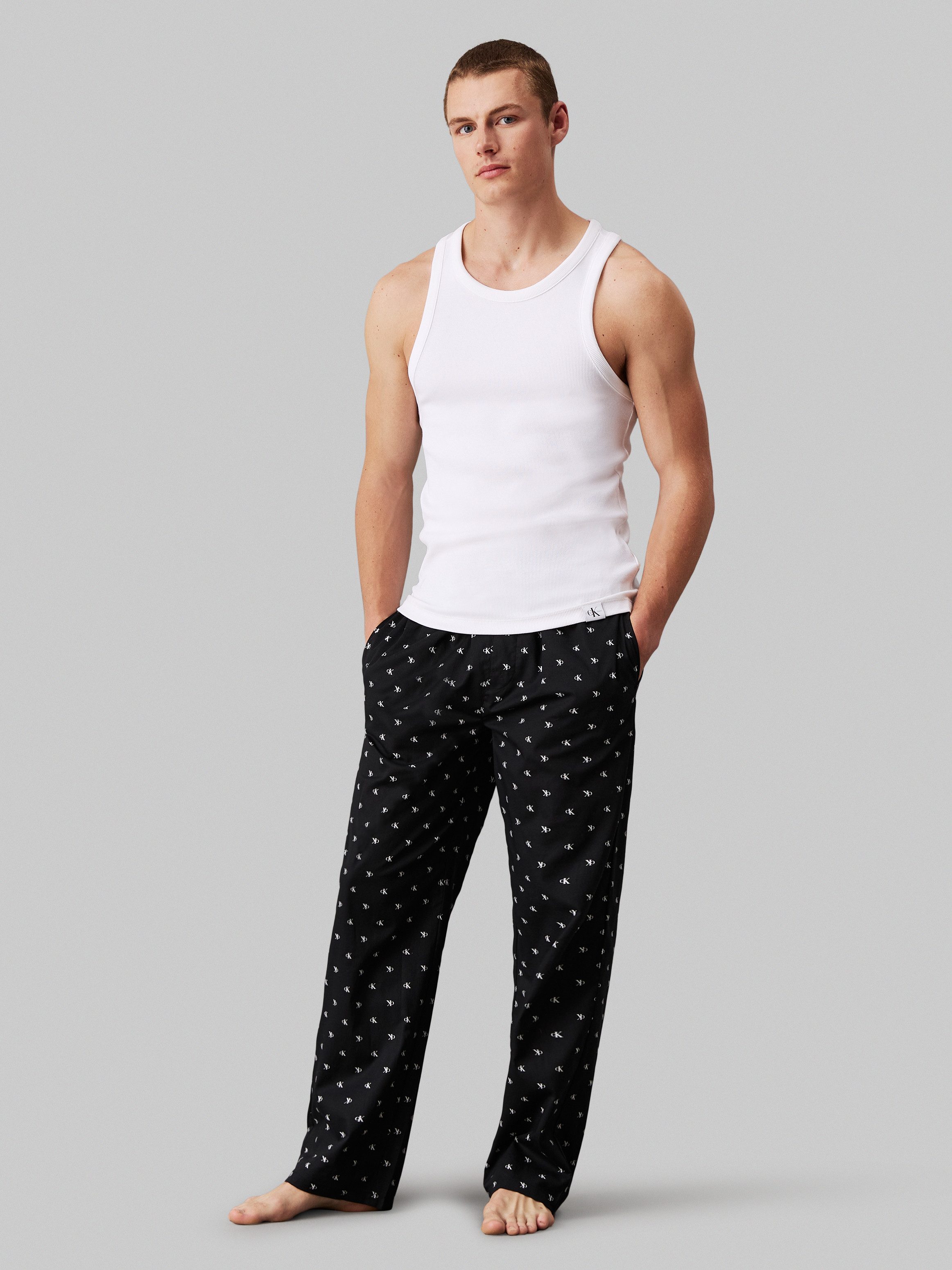 Calvin Klein Pyjamabroek SLEEP PANT met -logoprint