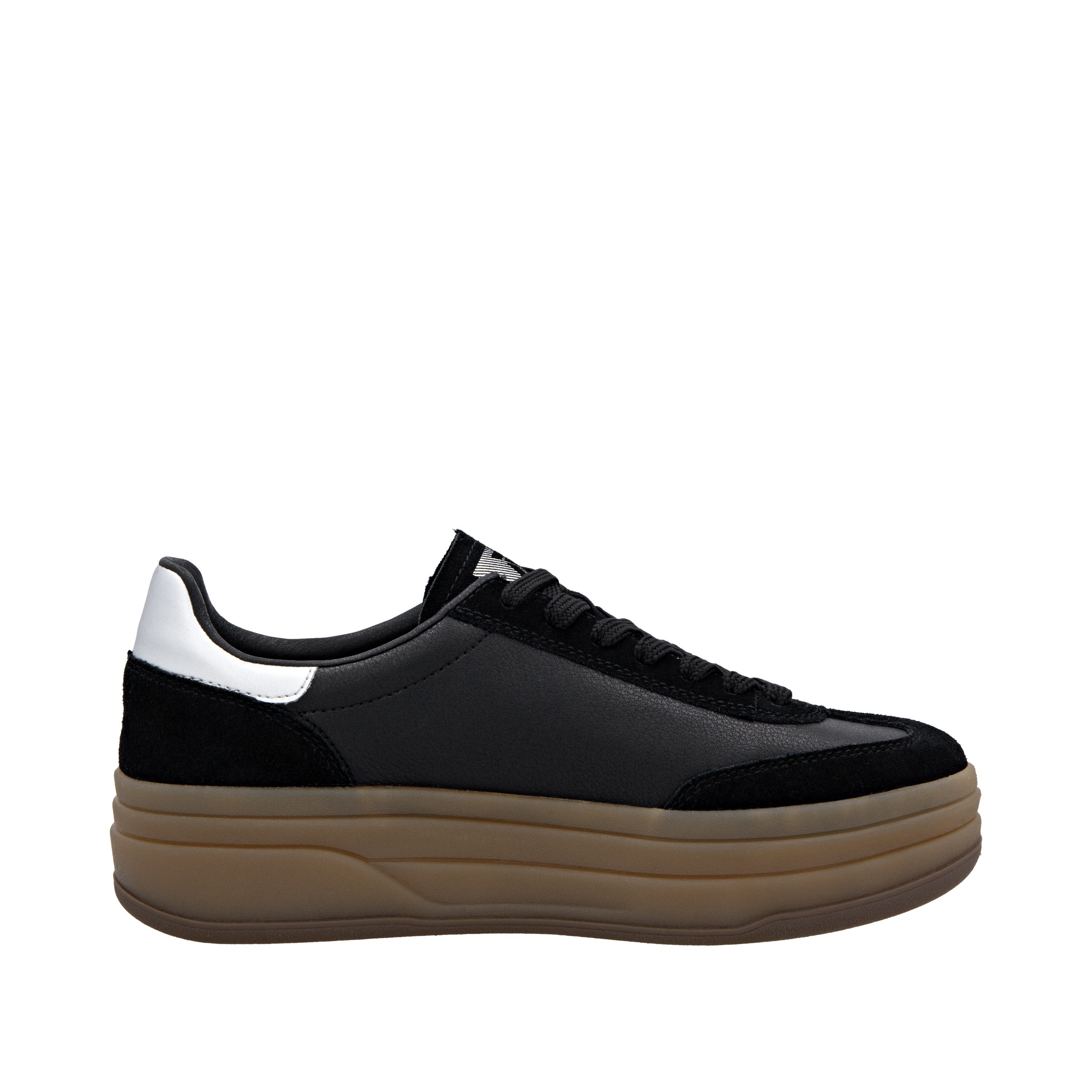 R-Rieker Plateausneakers Swing2GO Retro-sneaker, veterschoen, lage schoen met trendy plateauzool