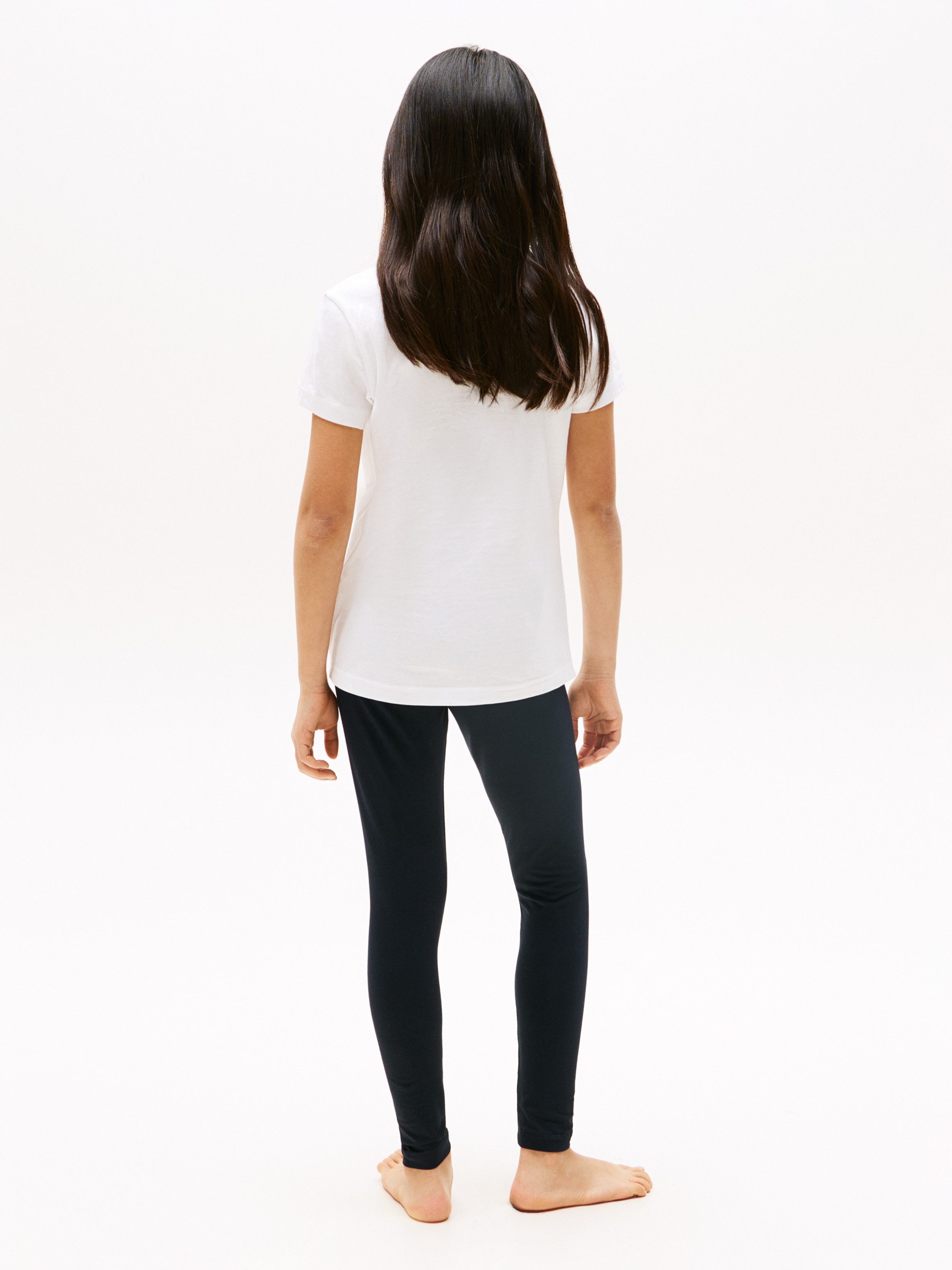 Tommy Hilfiger Underwear T-shirt 2P CN TEE SS met geborduurd logo (2-delig, Set van 2)