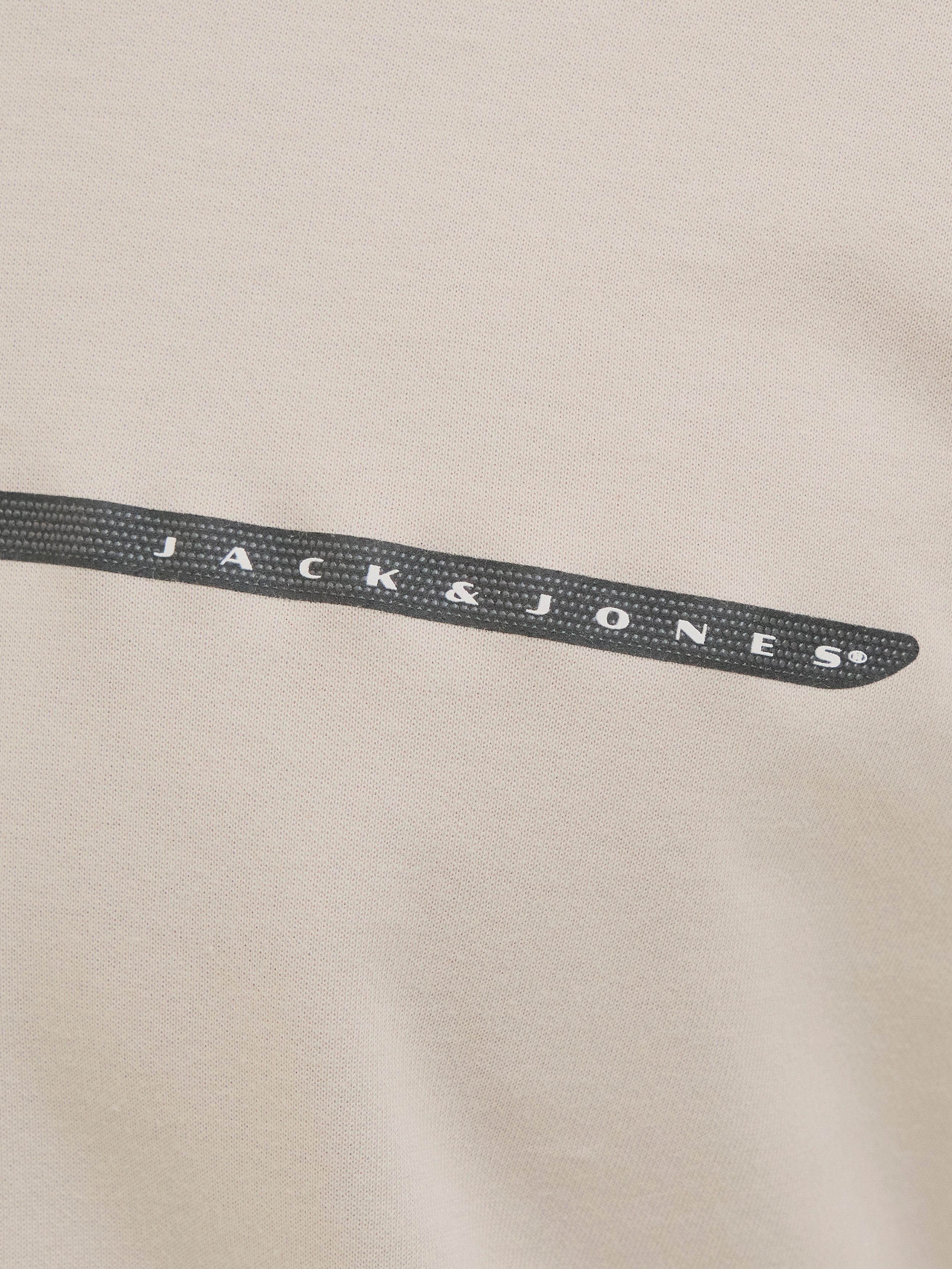 Jack & Jones T-shirt JCOFUSION FULL BRANDING TEE SS CREW NOOS