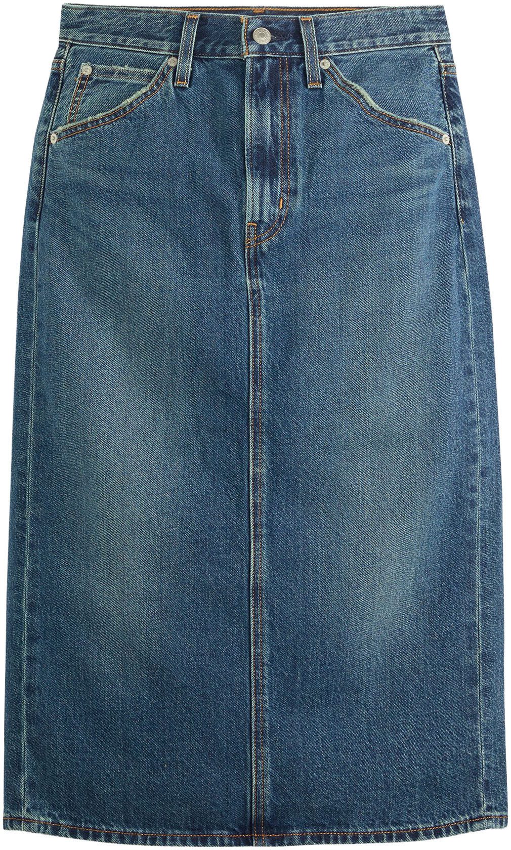 Levi's® Jeans rok HR BACK SLIT SKIR