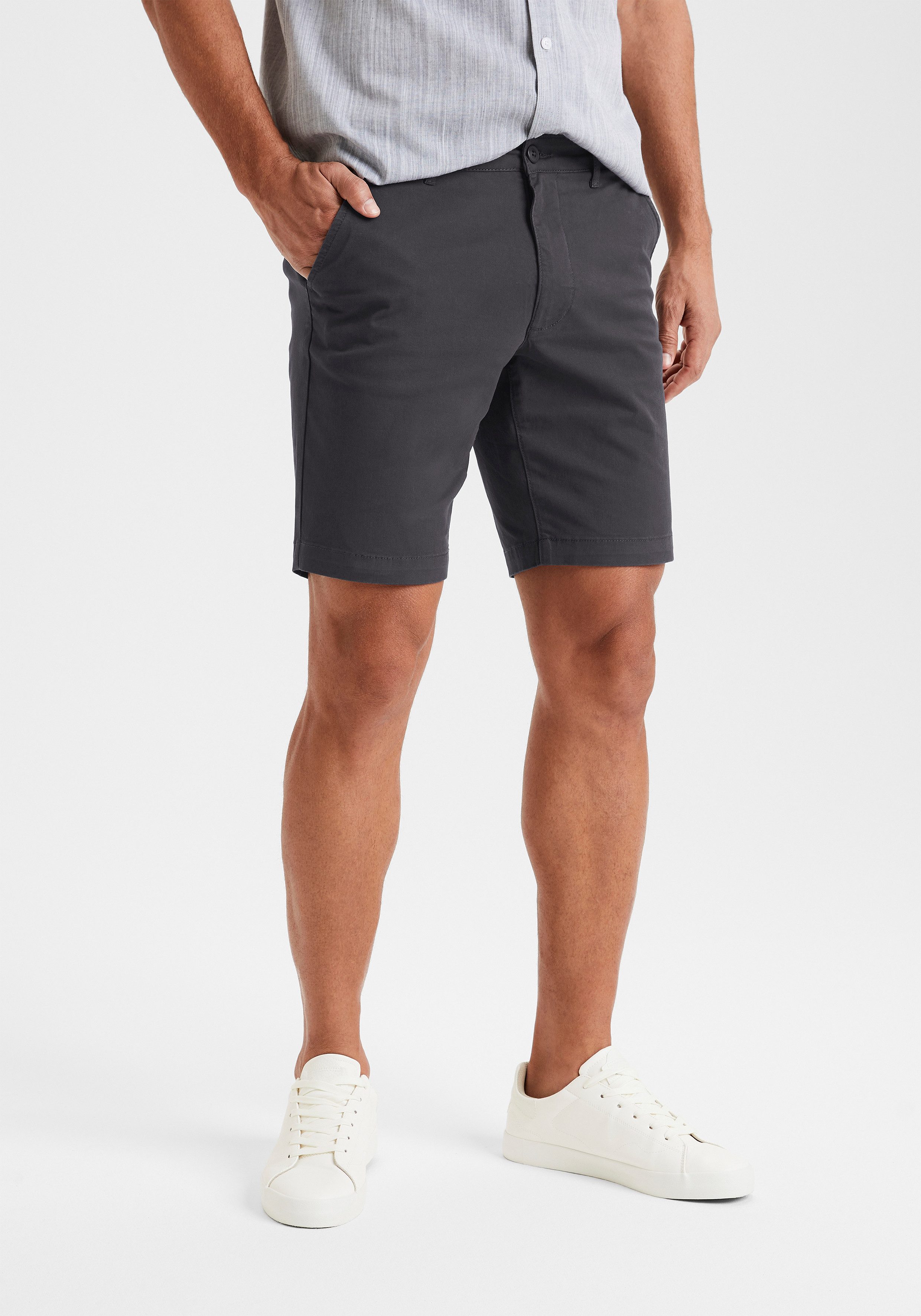 H.I.S Chino-short Regular fit Shorts van elastische katoenkwaliteit