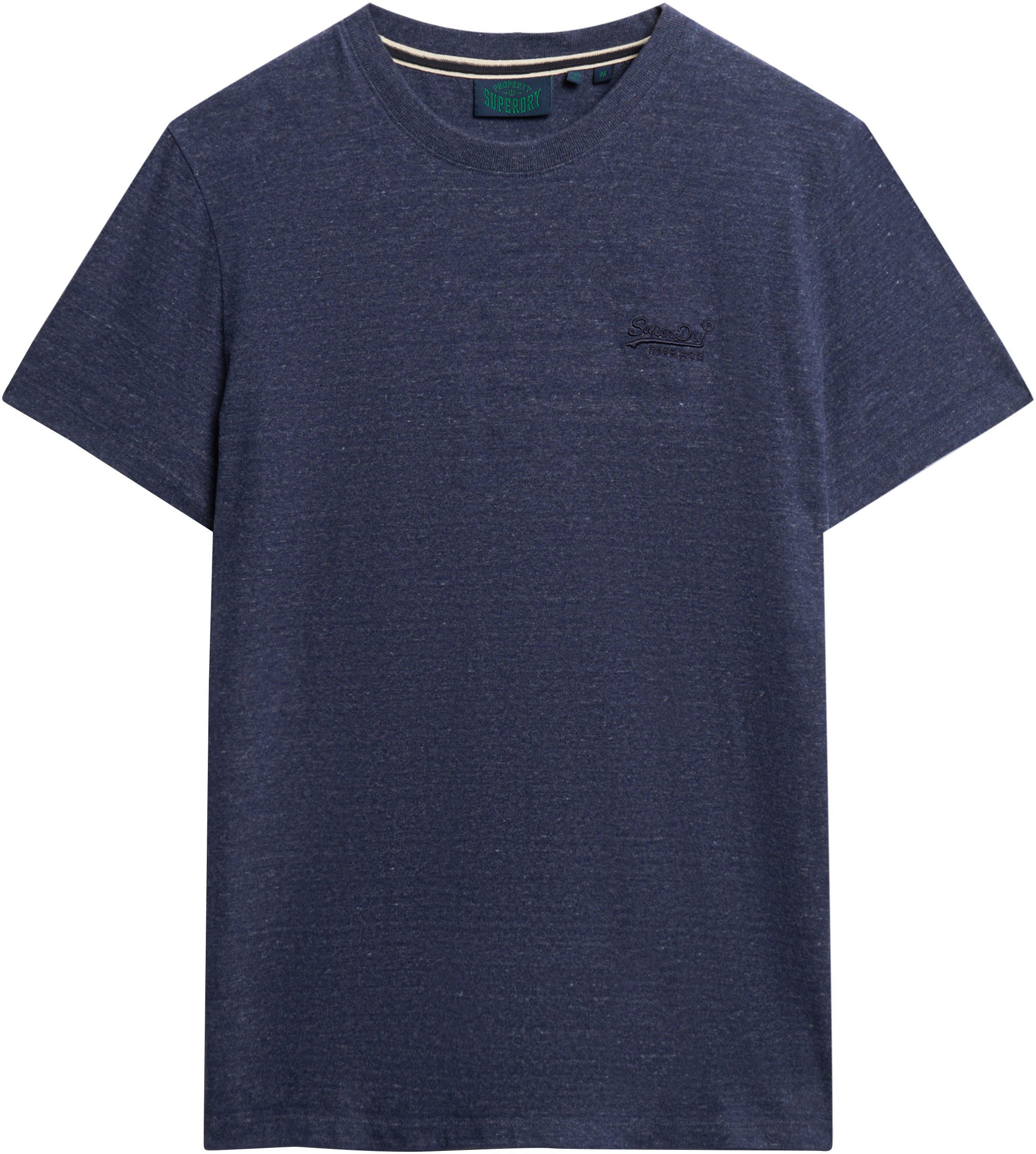 Superdry Shirt met ronde hals ESSENTIAL LOGO EMB TEE