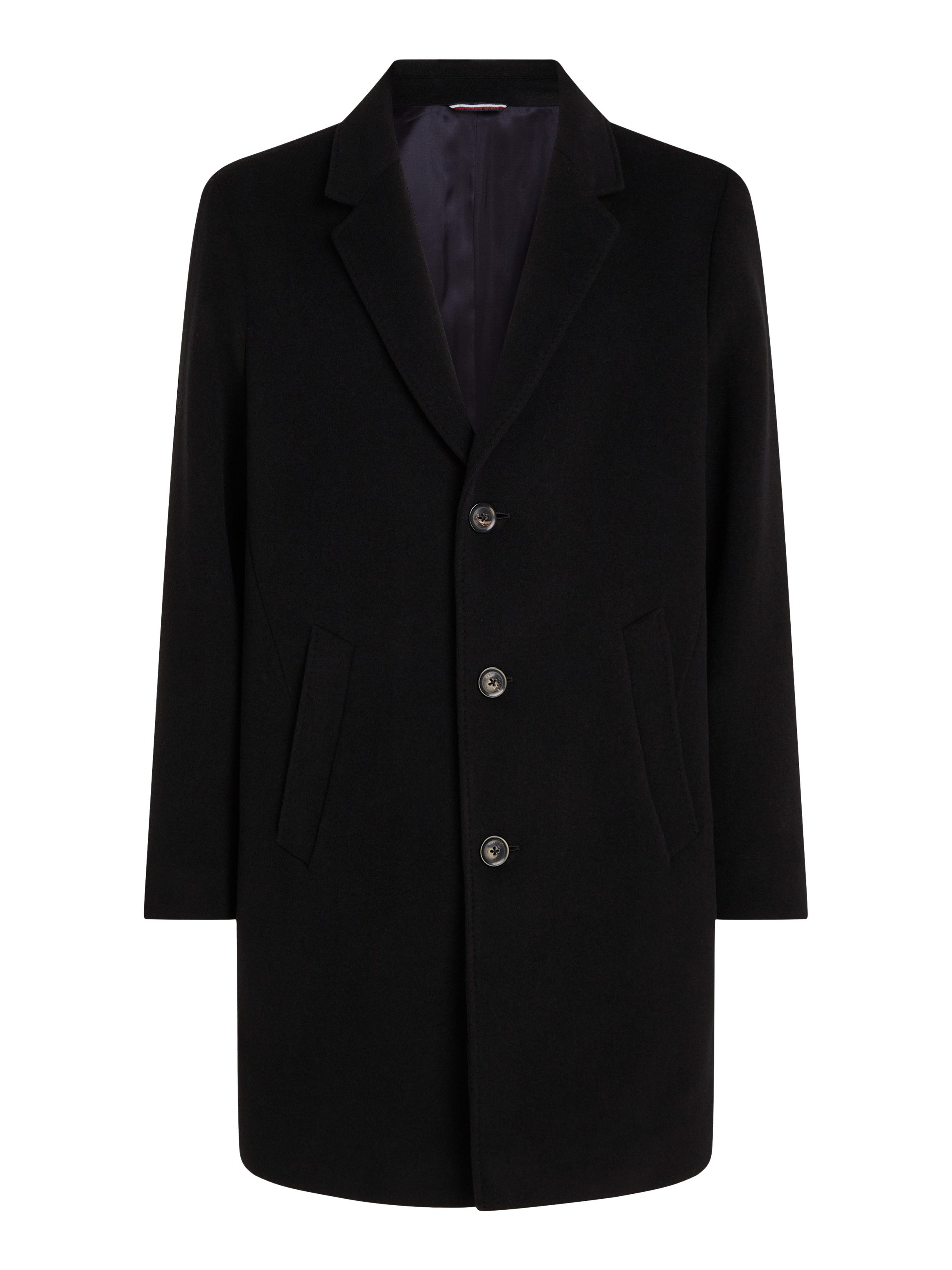 Tommy Hilfiger Lange jas DC WOOL MIX COAT