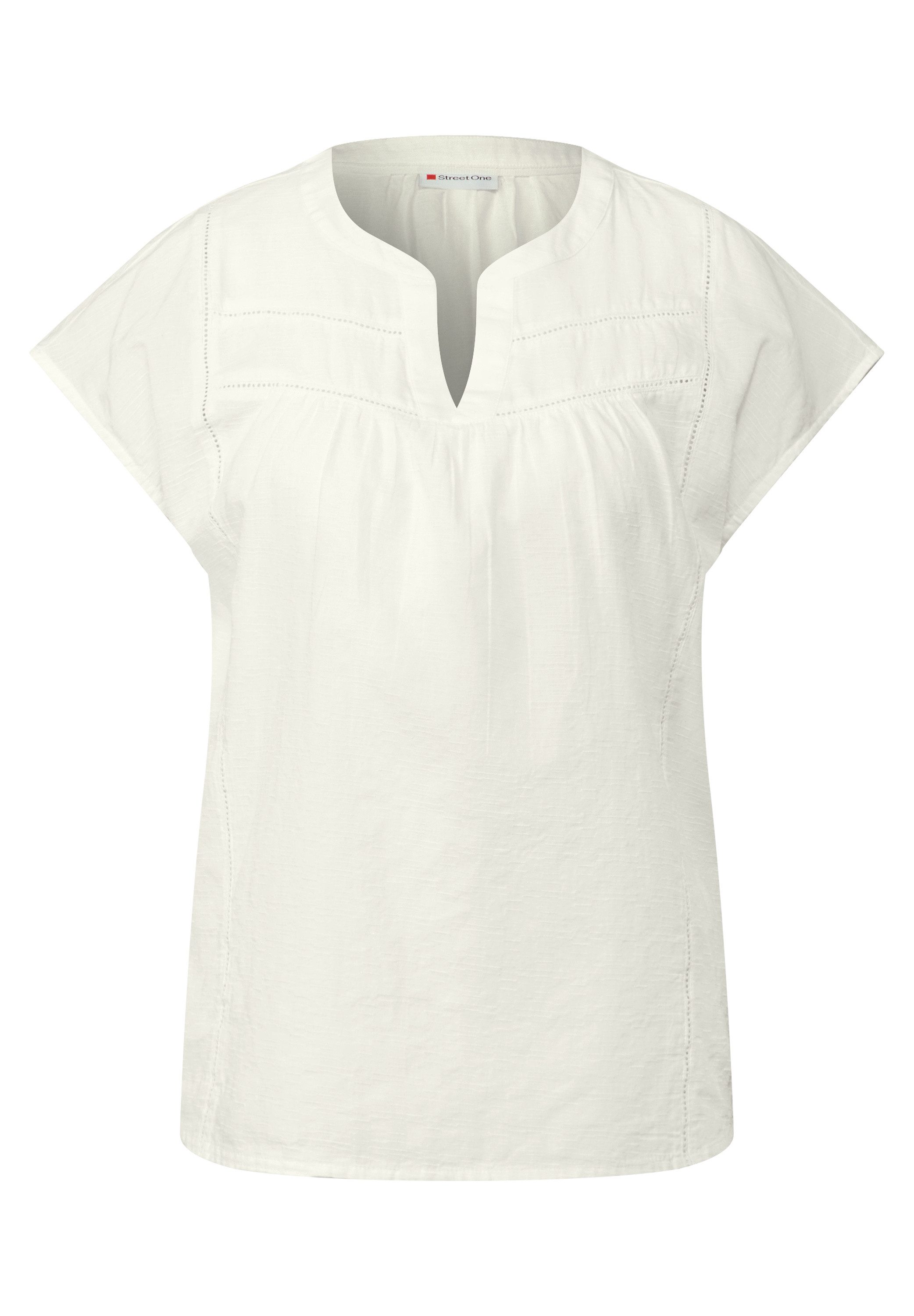 STREET ONE Shirtblouse met tape-details