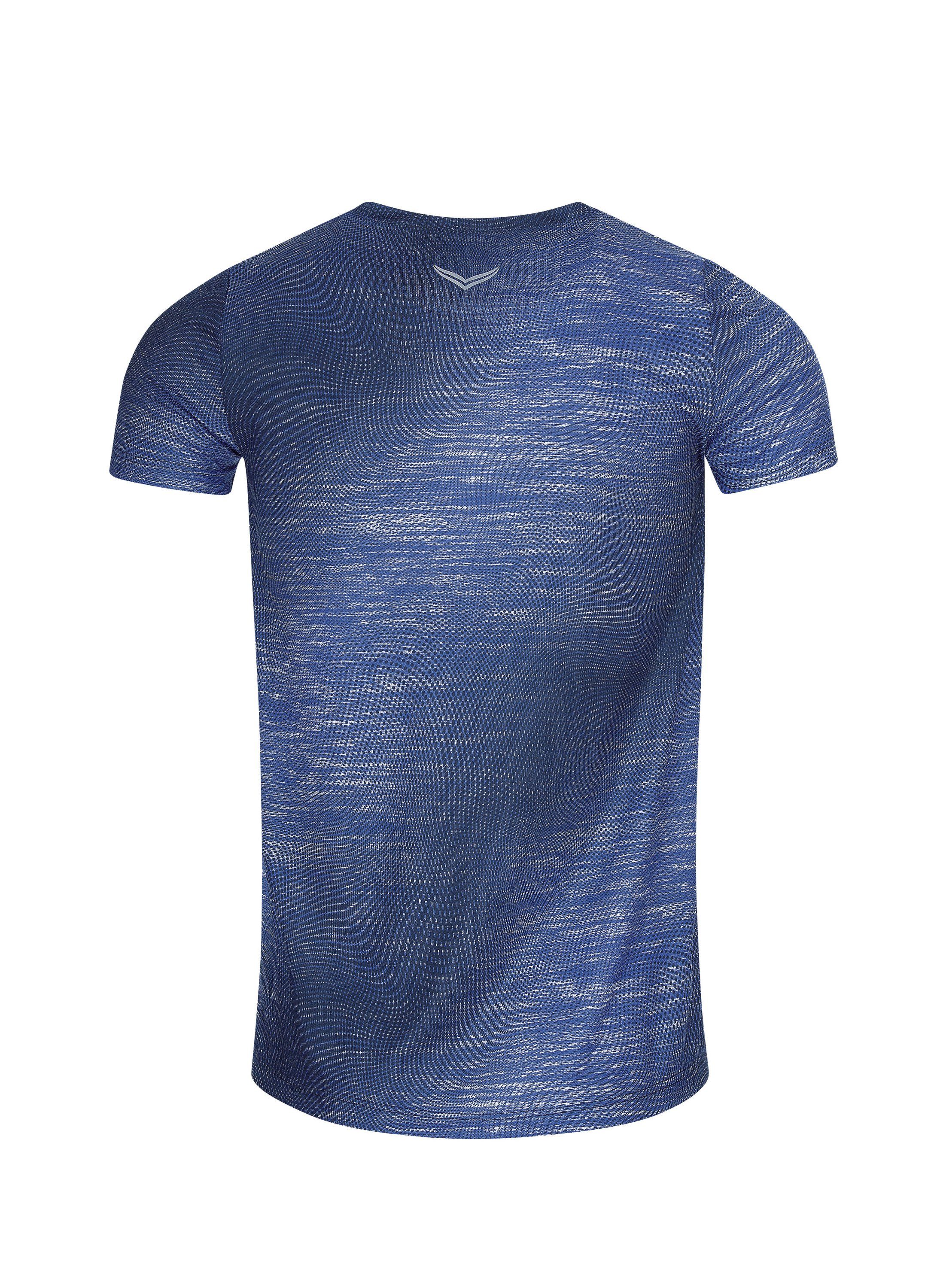 Trigema T-shirt TRIGEMA COOLMAX® sportshirt met een modieuze print (1-delig)