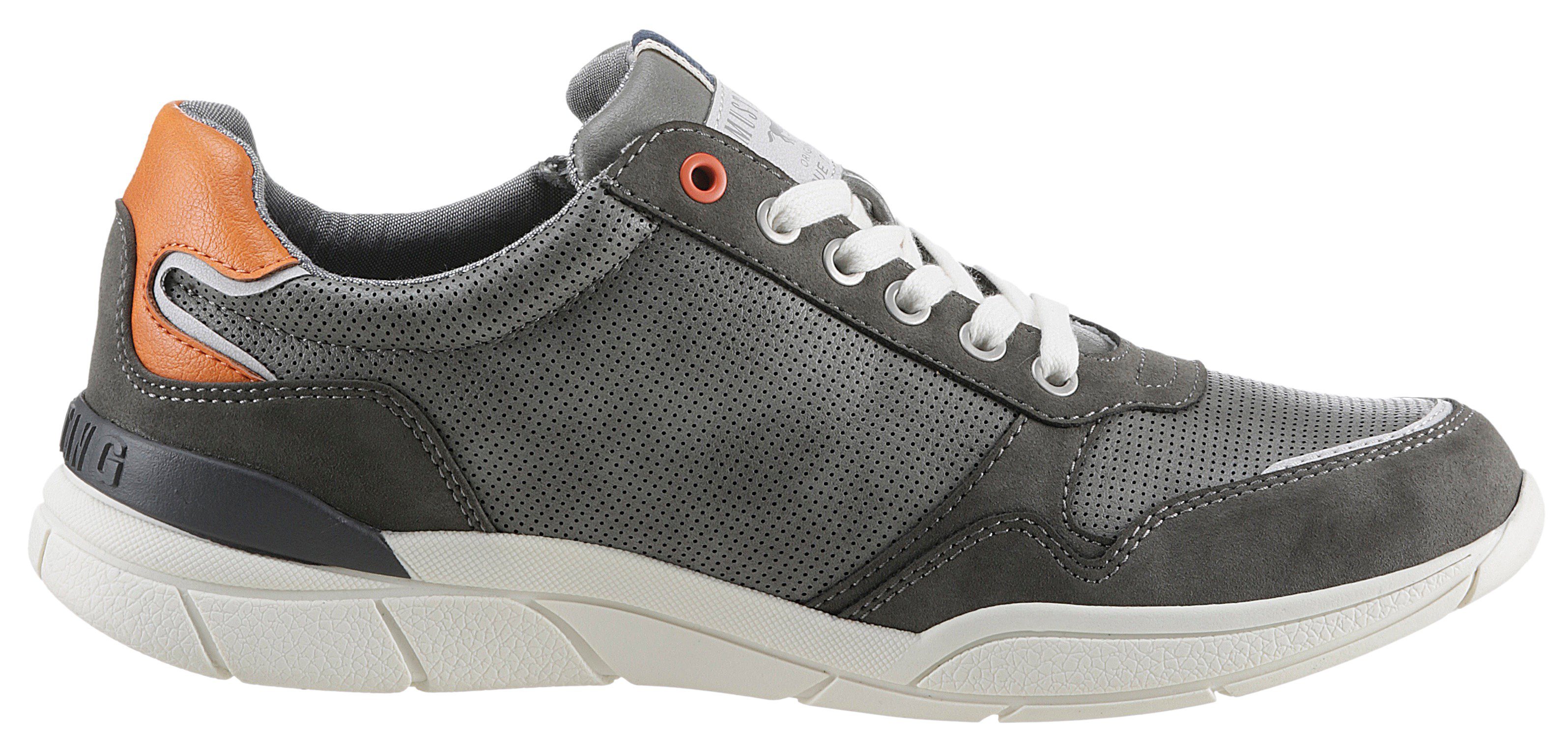 Mustang Shoes Sneakers met zijrits, vrijetijdsschoen, lage schoen, veterschoen