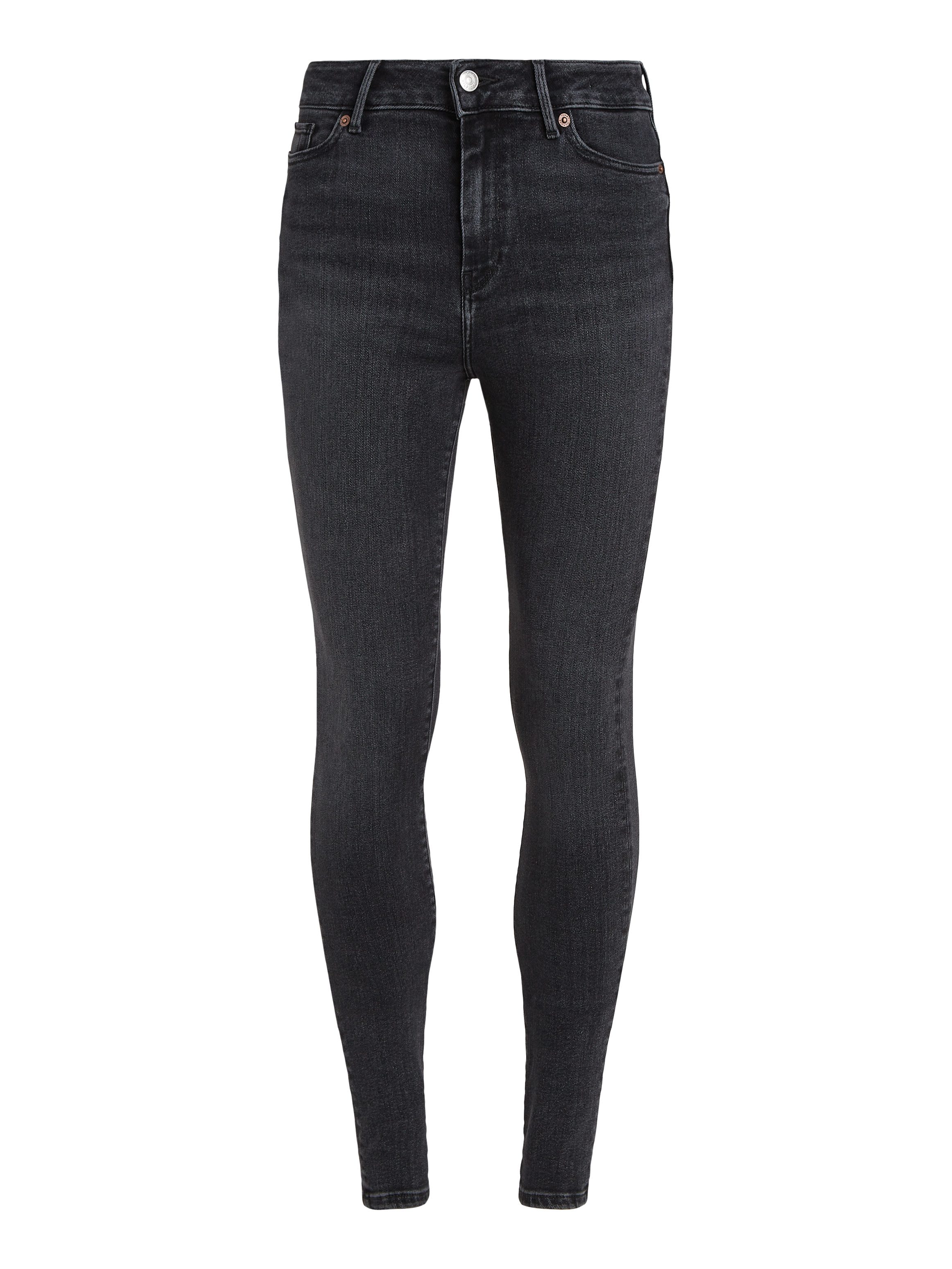 Tommy Hilfiger Skinny fit jeans HARLEM U SKINNY HW CAL met logo-badge
