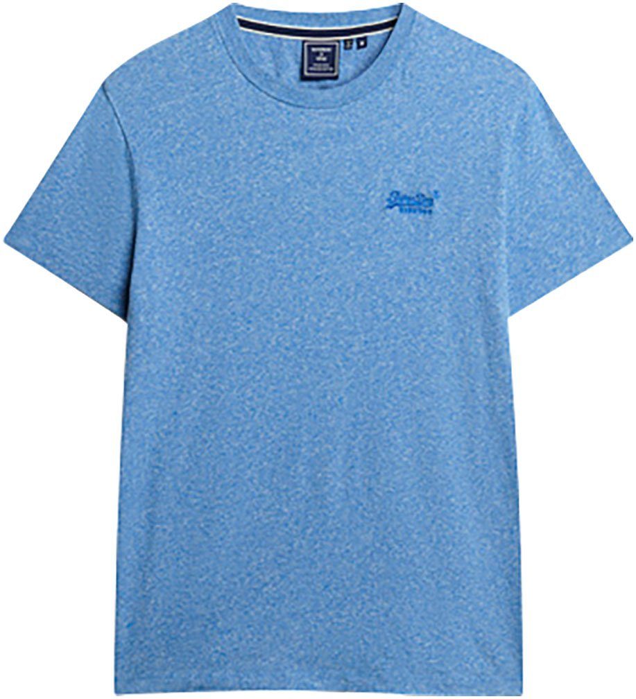 Superdry Shirt met ronde hals ESSENTIAL LOGO EMB TEE