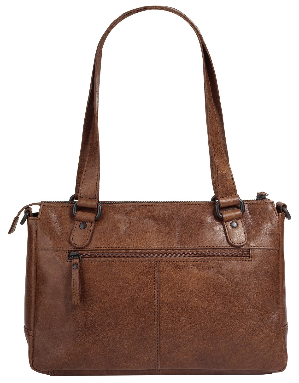 Spikes & Sparrow Tas echt leder