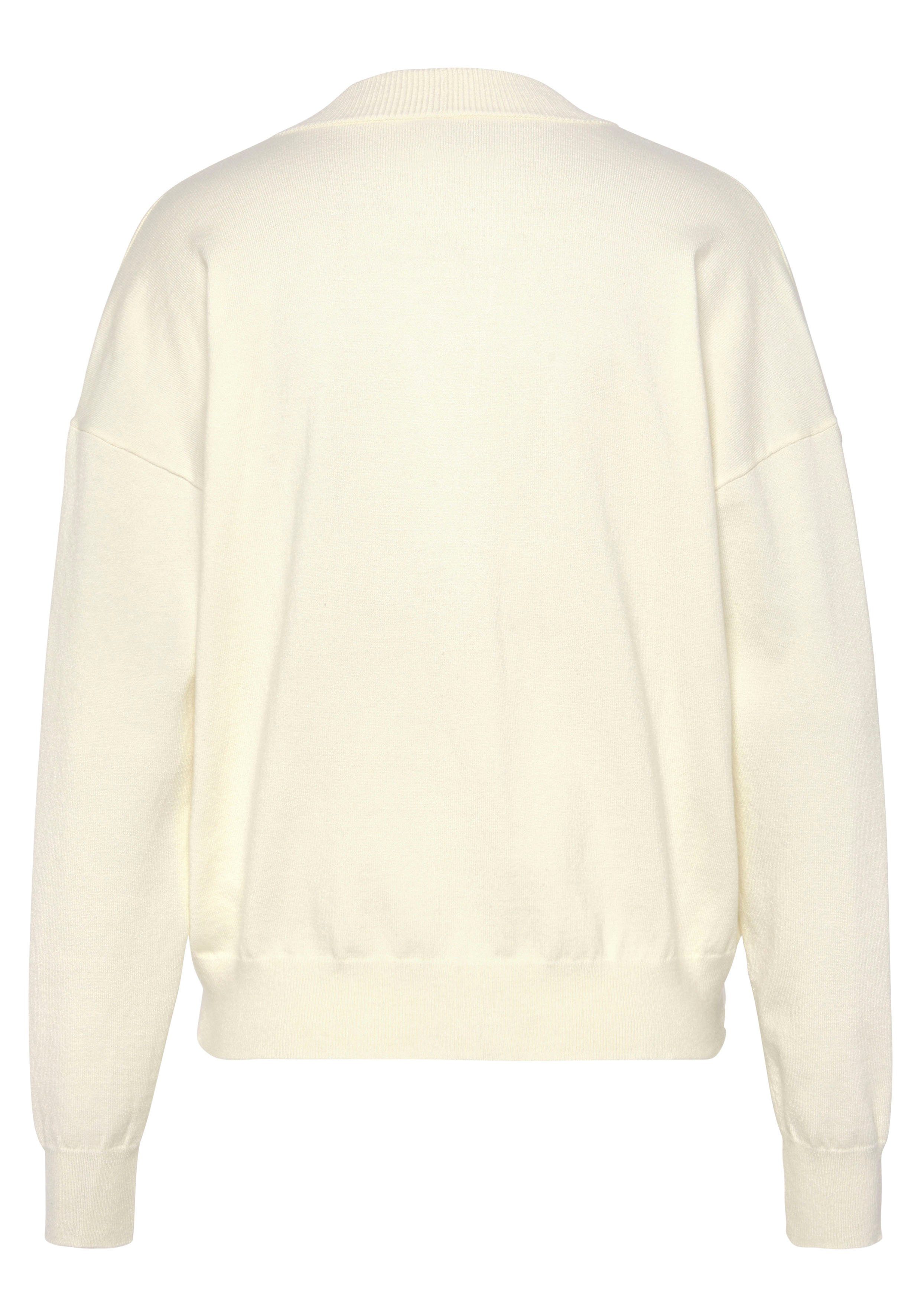 Lascana Vest -lounge jas in korte vorm loungewear