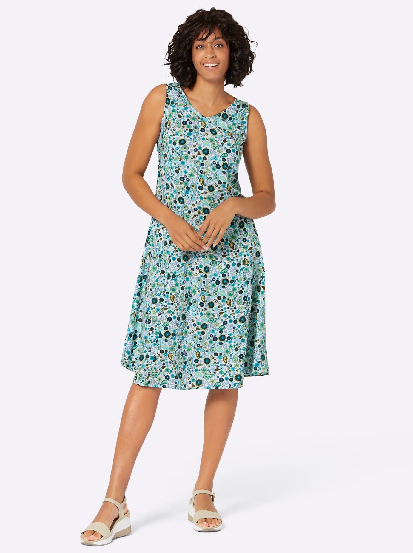 Classic Basics Gedessineerde jurk