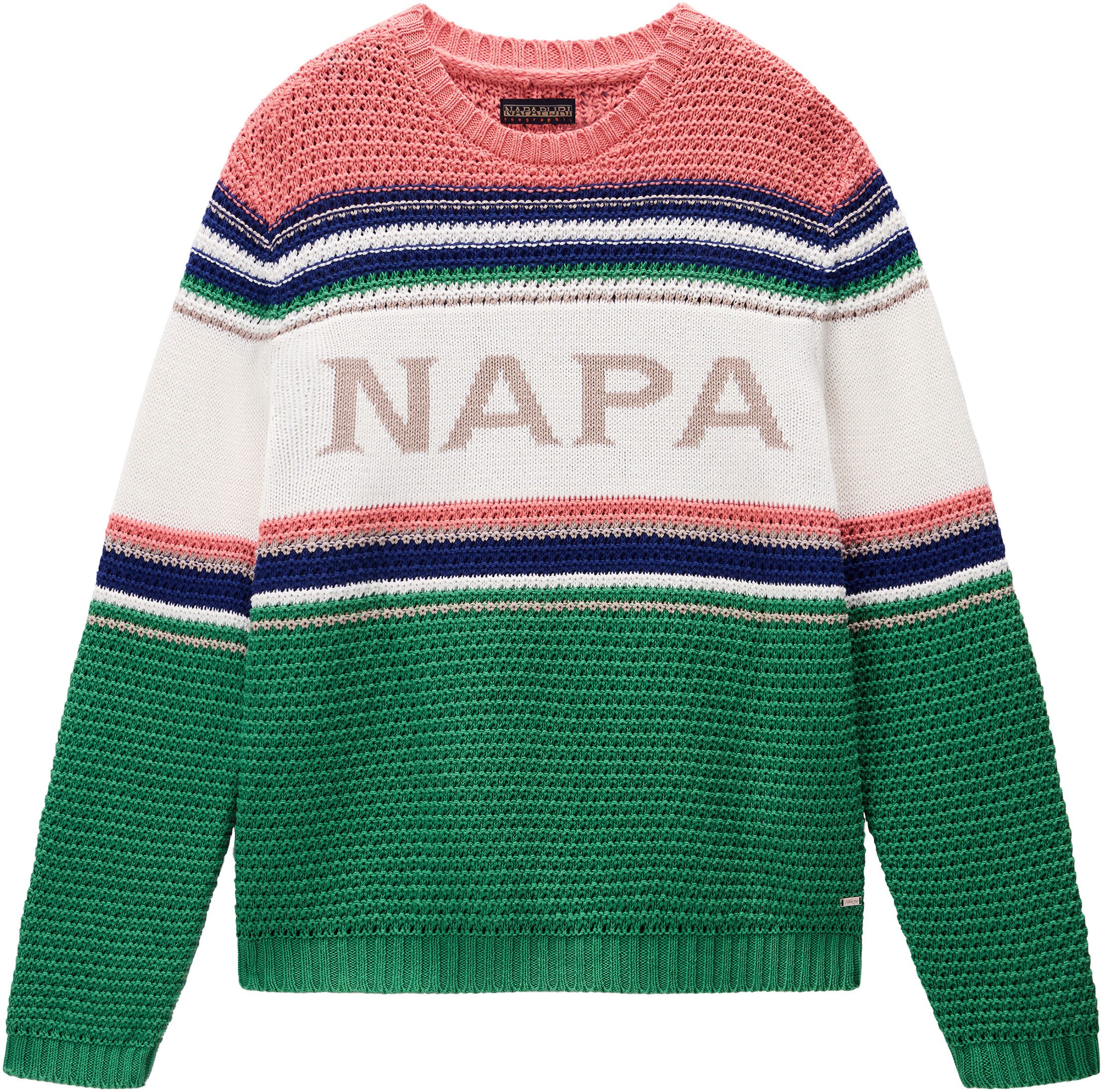 Napapijri Gebreide trui D-AULLA C W 81S STRIPE 81S