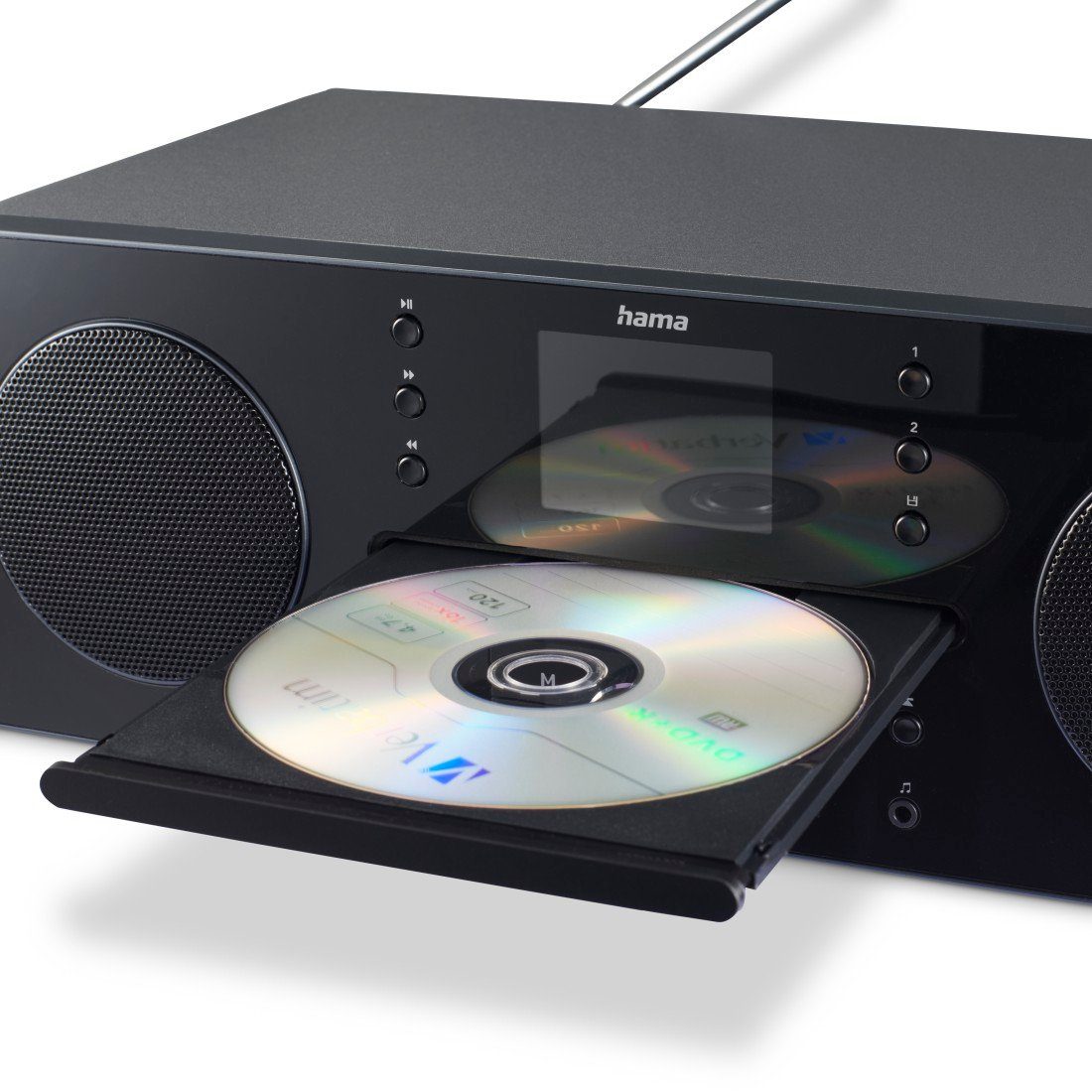 Hama Digitale radio DAB Digitale radio (internet radio, radio wekker, CD-speler, Bluetooth, app)