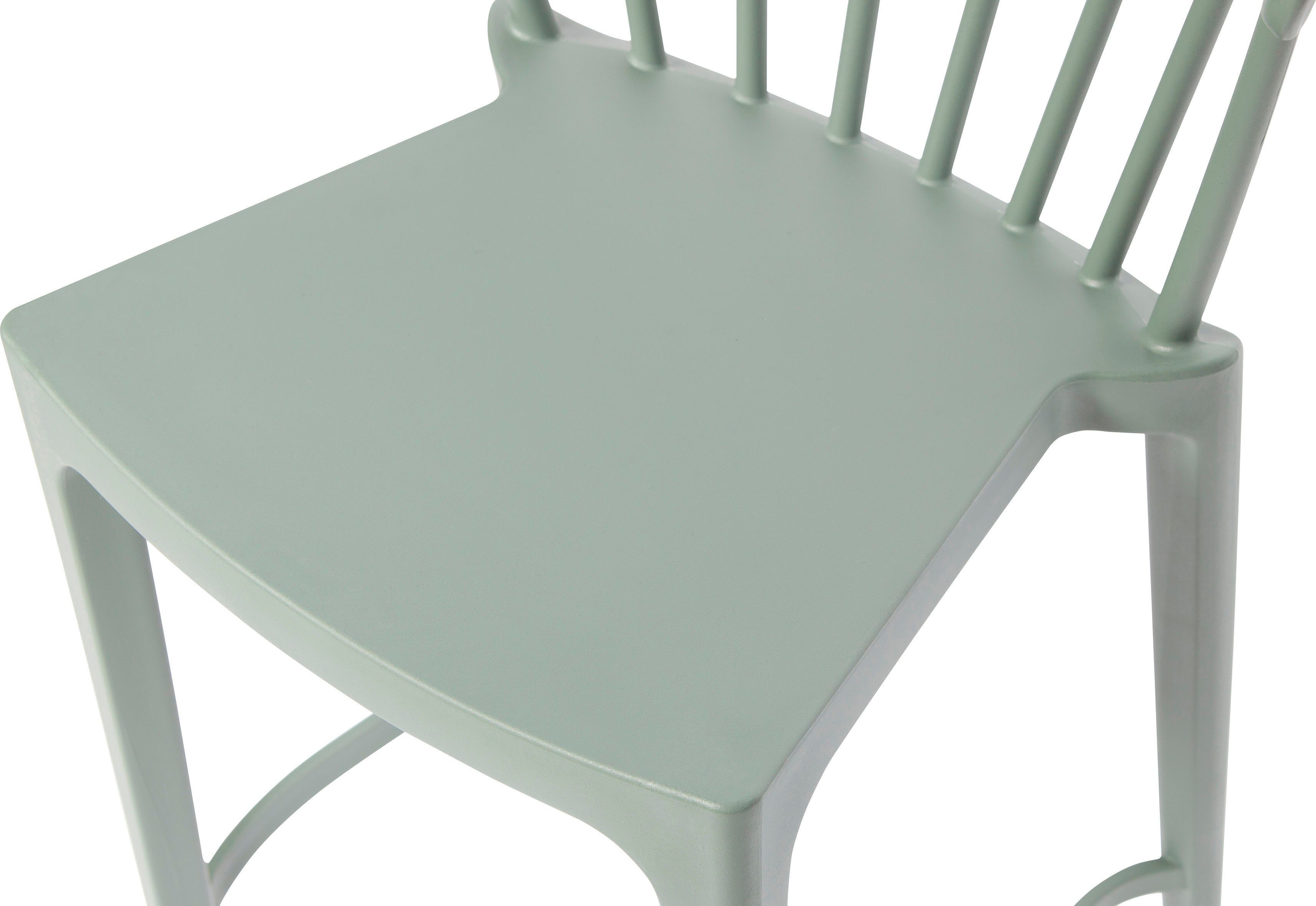 WOOOD Kinderstoel Bliss Geschikt voor binnen- en buitengebruik, H 103 cm x B 54 cm (2 stuks)