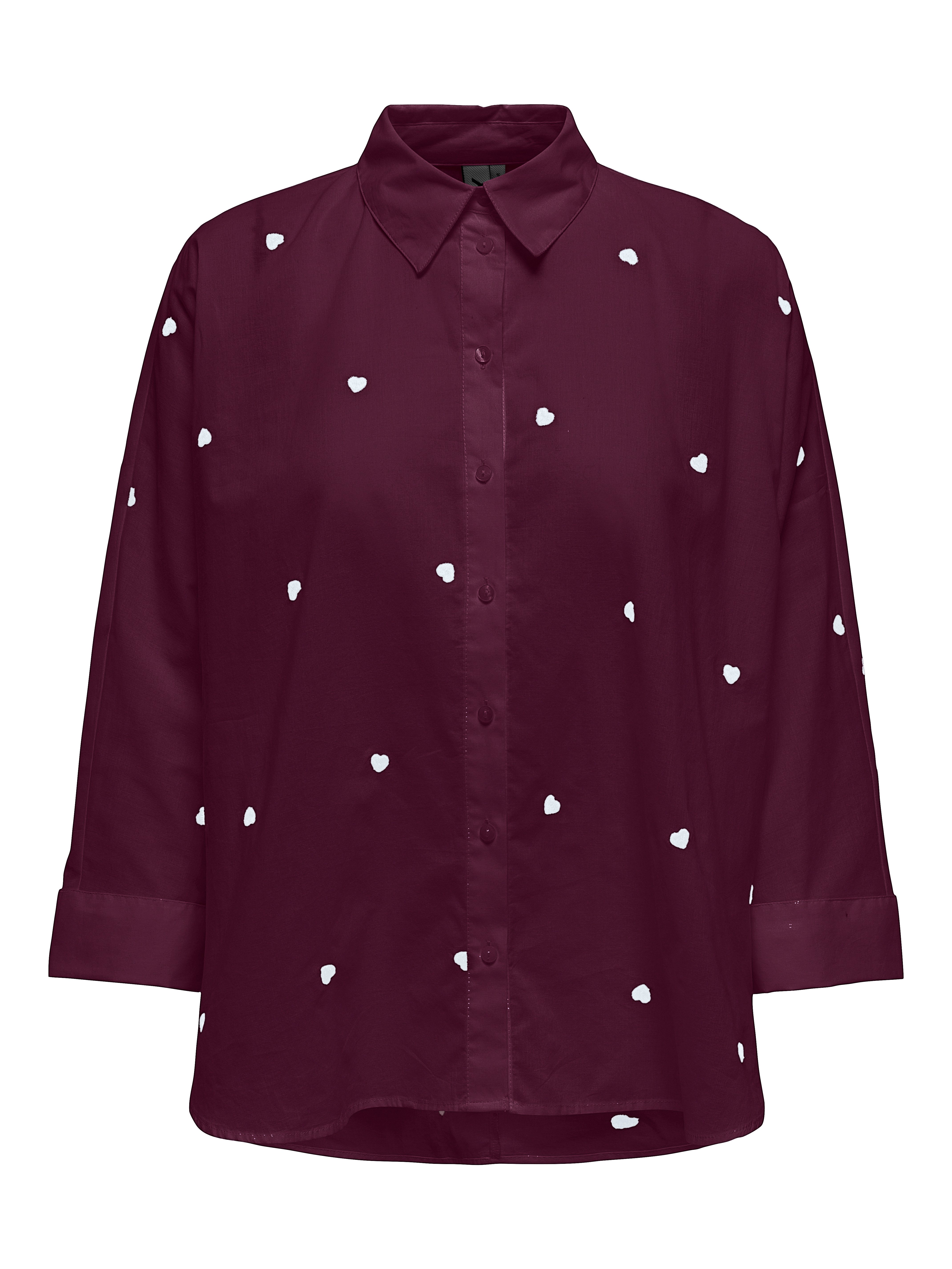 Only Overhemdblouse ONLNEW LINA GRACE LS EMB SHIRT NOOS WVN