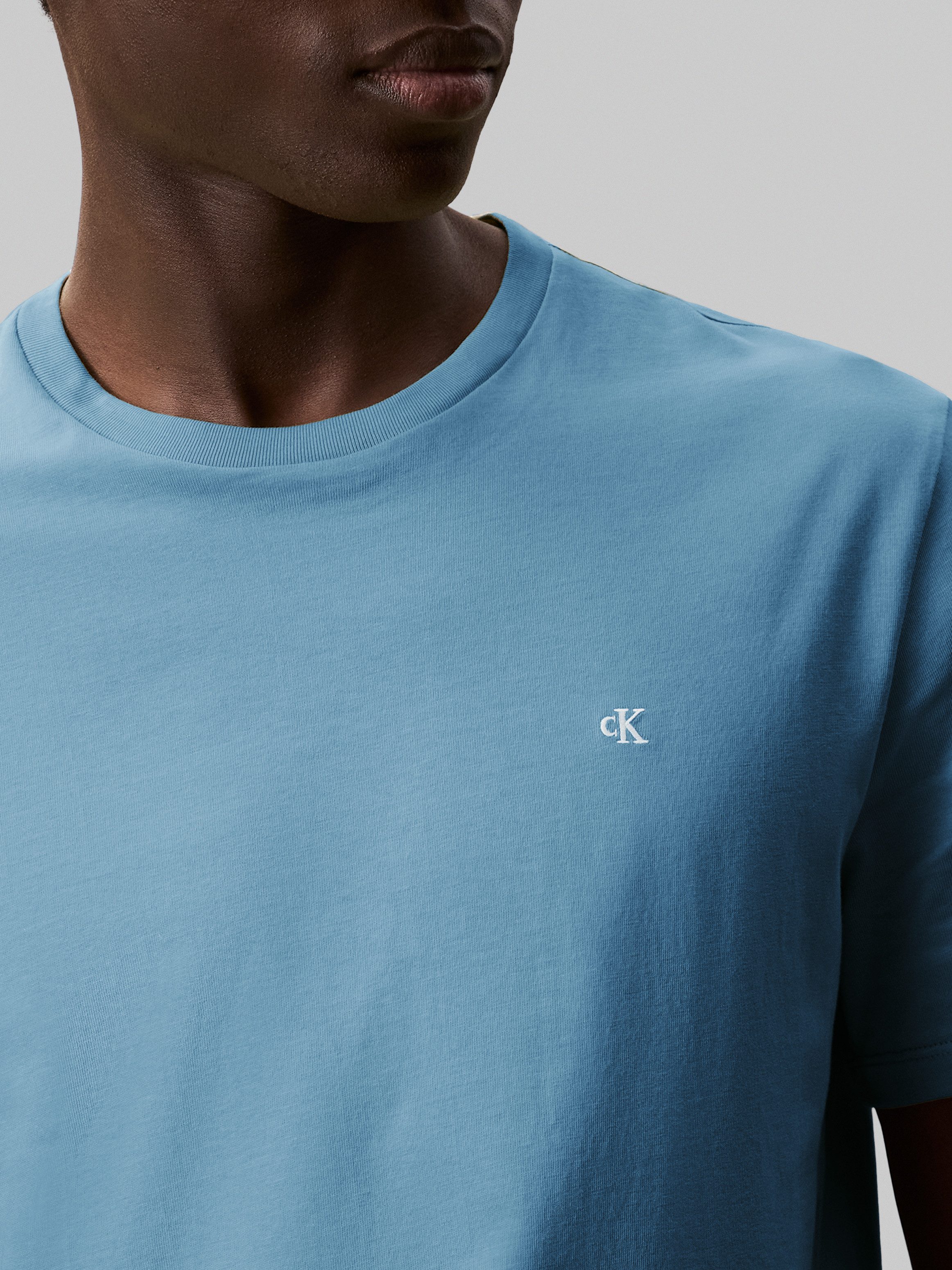Calvin Klein T-shirt SS SMOOTH CTTN SOLID CREWNK TEE
