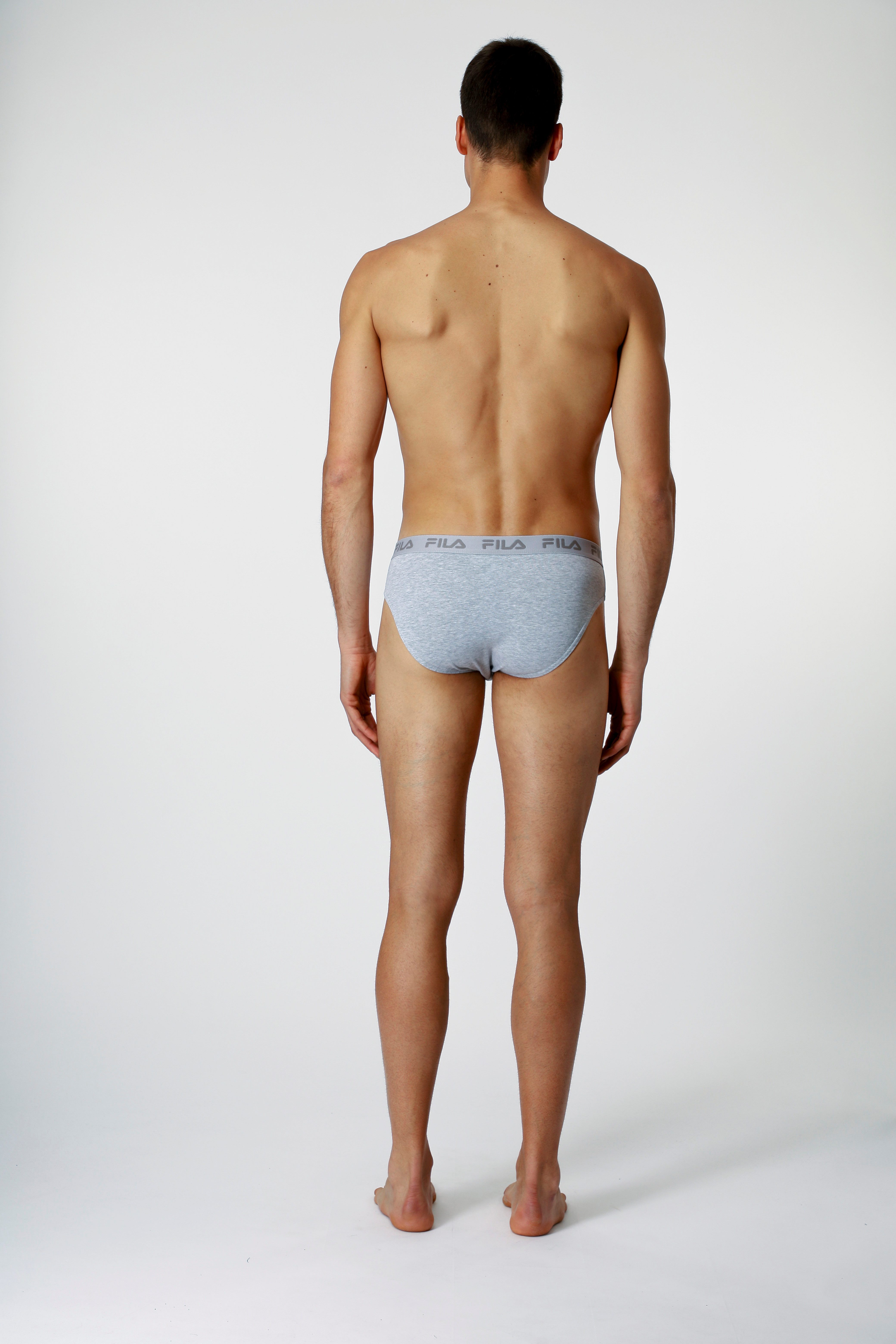 Fila Slip MAN BRIEF met elastische logoband (Set van 3)