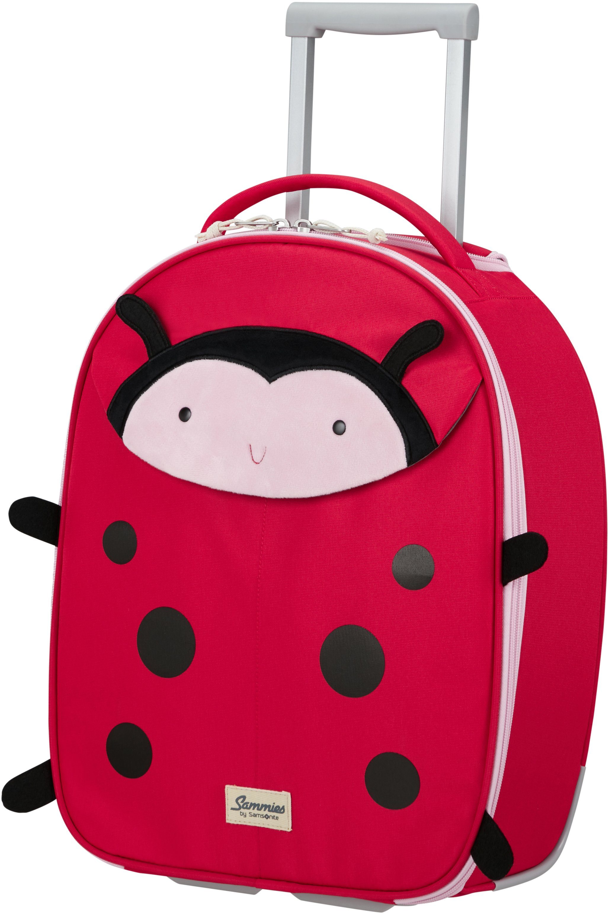 Samsonite Kinderkoffer Happy Sammies ECO Ladybug Lally Kinderen reis koffer kindertrolley handbagage zachte koffer