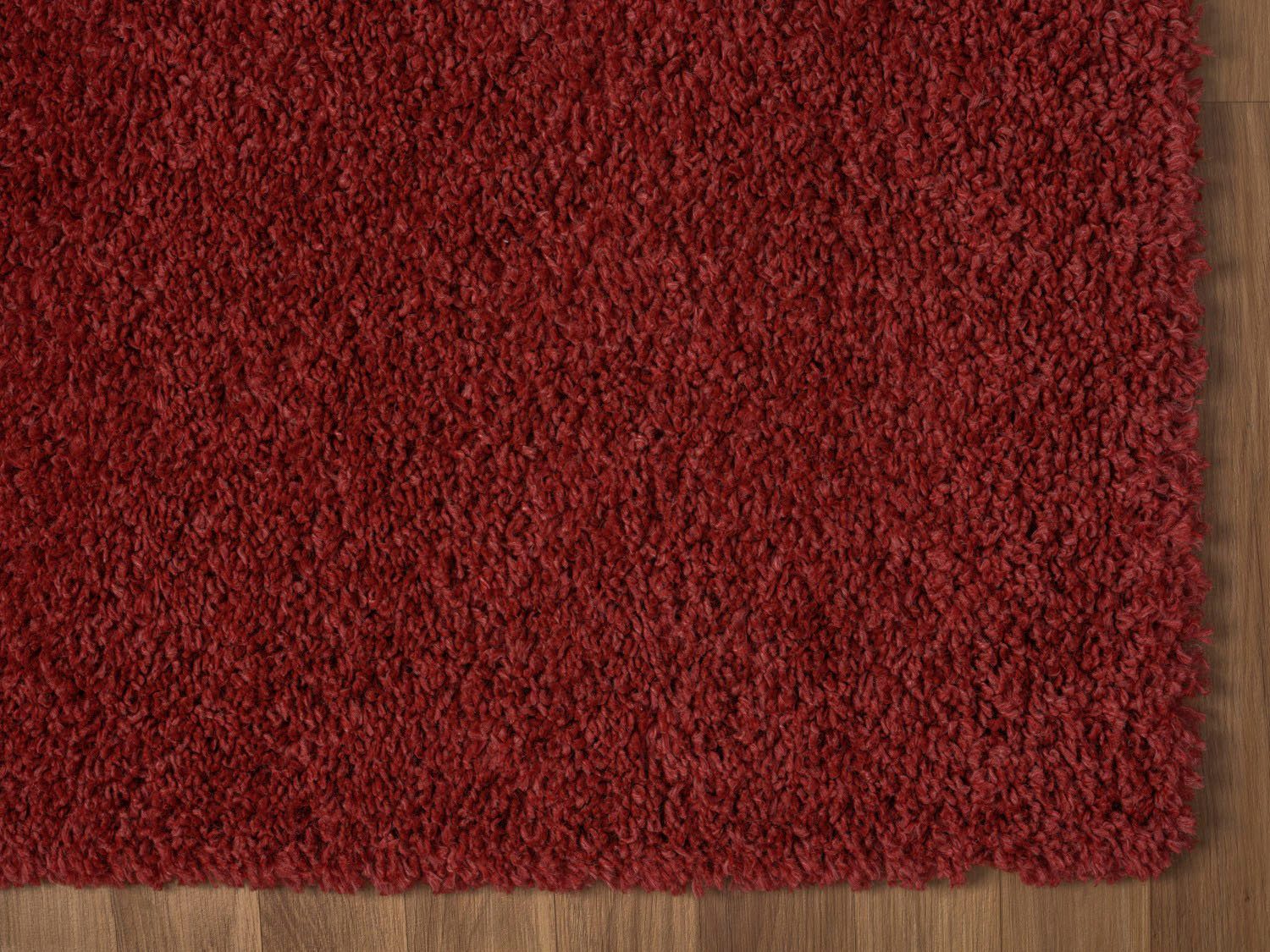 Myflair Möbel & Accessoires Set slaapkamerkleedjes met hoge pool My Shaggy Shaggy, uni-kleuren, licht glanzend, extra fluffy, loper-set