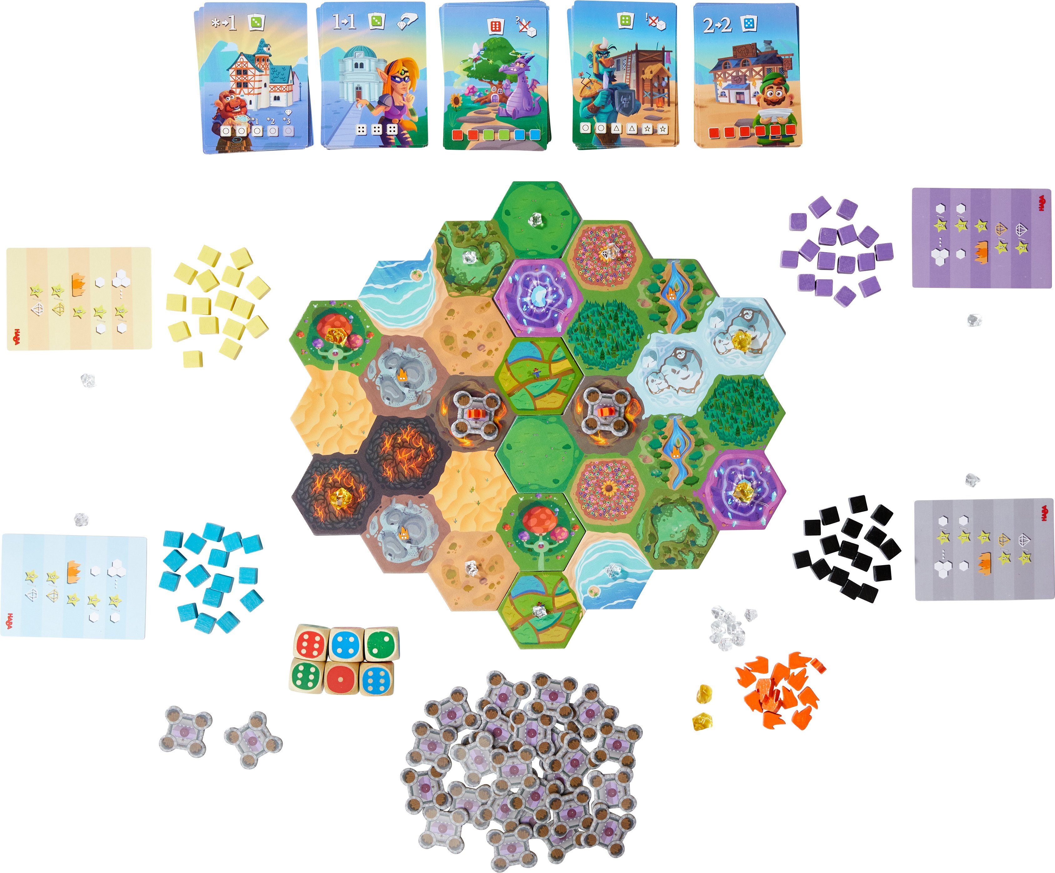 Haba Spel Dobbelkoning, het bordspel