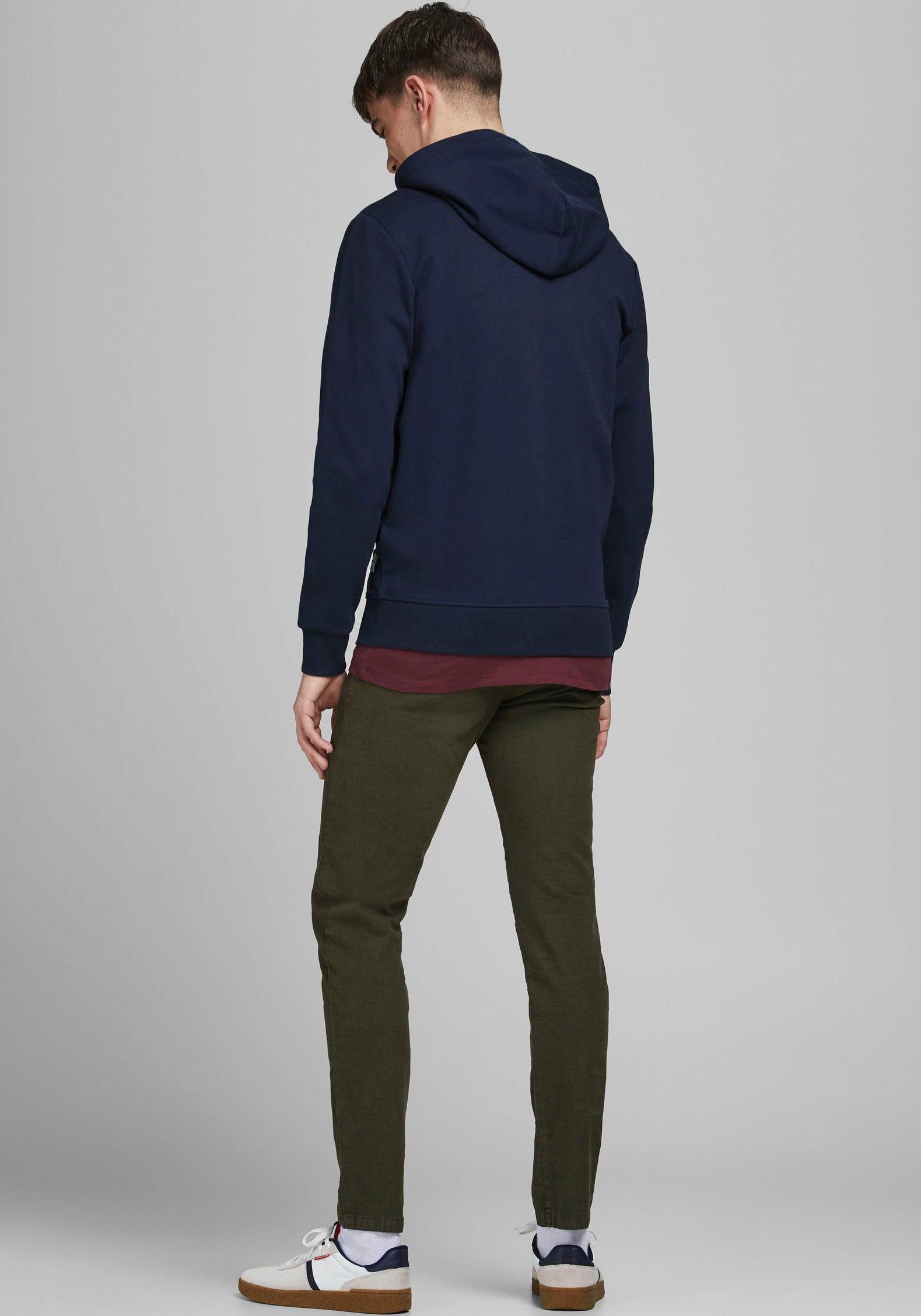 Jack & Jones Capuchonsweatvest BASIC SWEAT ZIP HOOD
