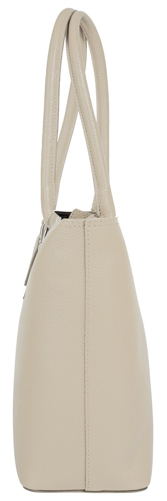 Cluty Shopper echt leer, made in italy