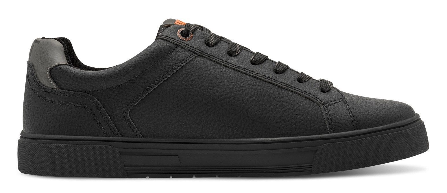 Marco Tozzi Sneakers , vrijetijdsschoen, halfschoen, veterschoen met zijlogo-debossing