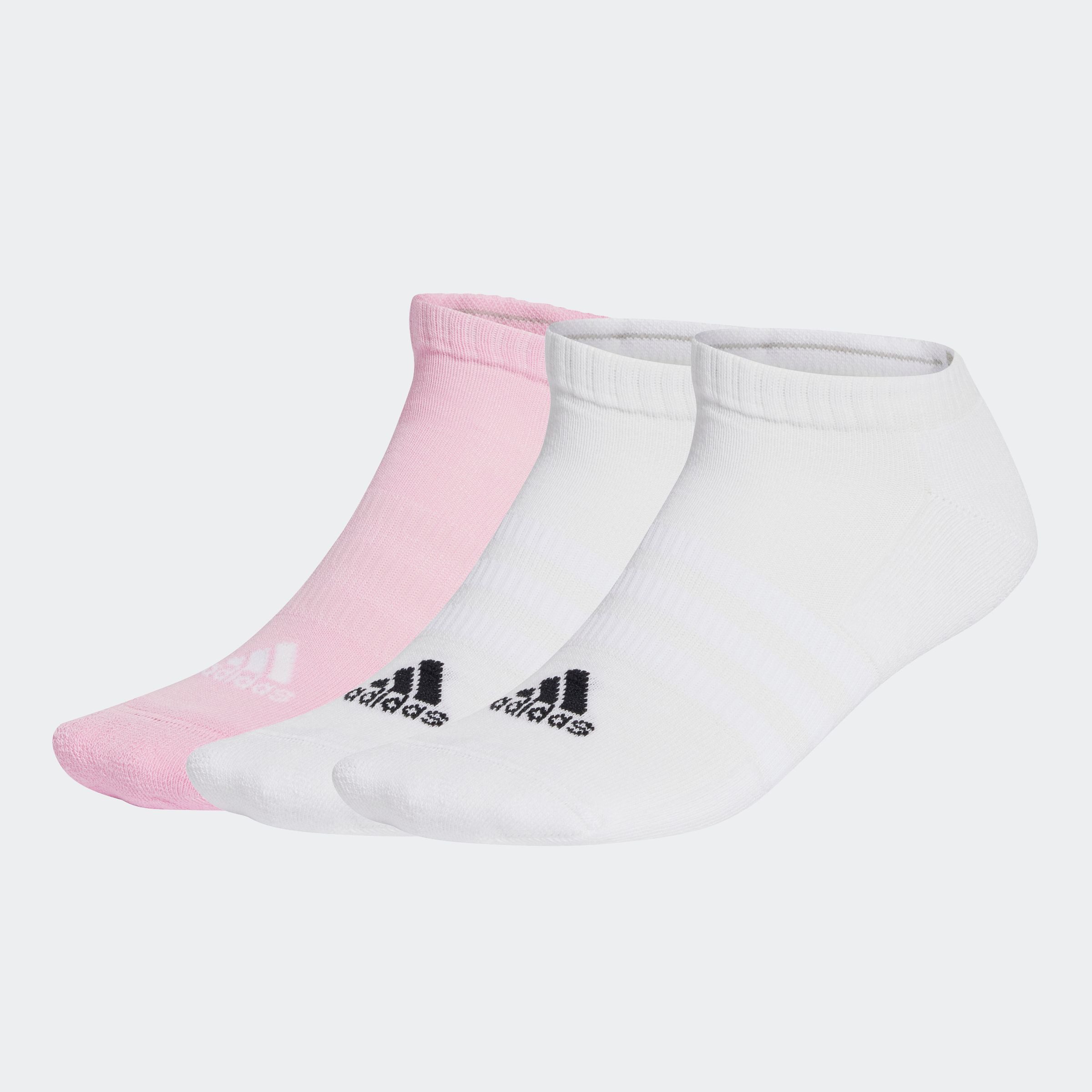 adidas Performance Functionele sokken C SPW LOW 3P Sneaker sokken, korte sokken, 3-pack (3 paar) unisex sportsokken maat XL (46/48) wit
