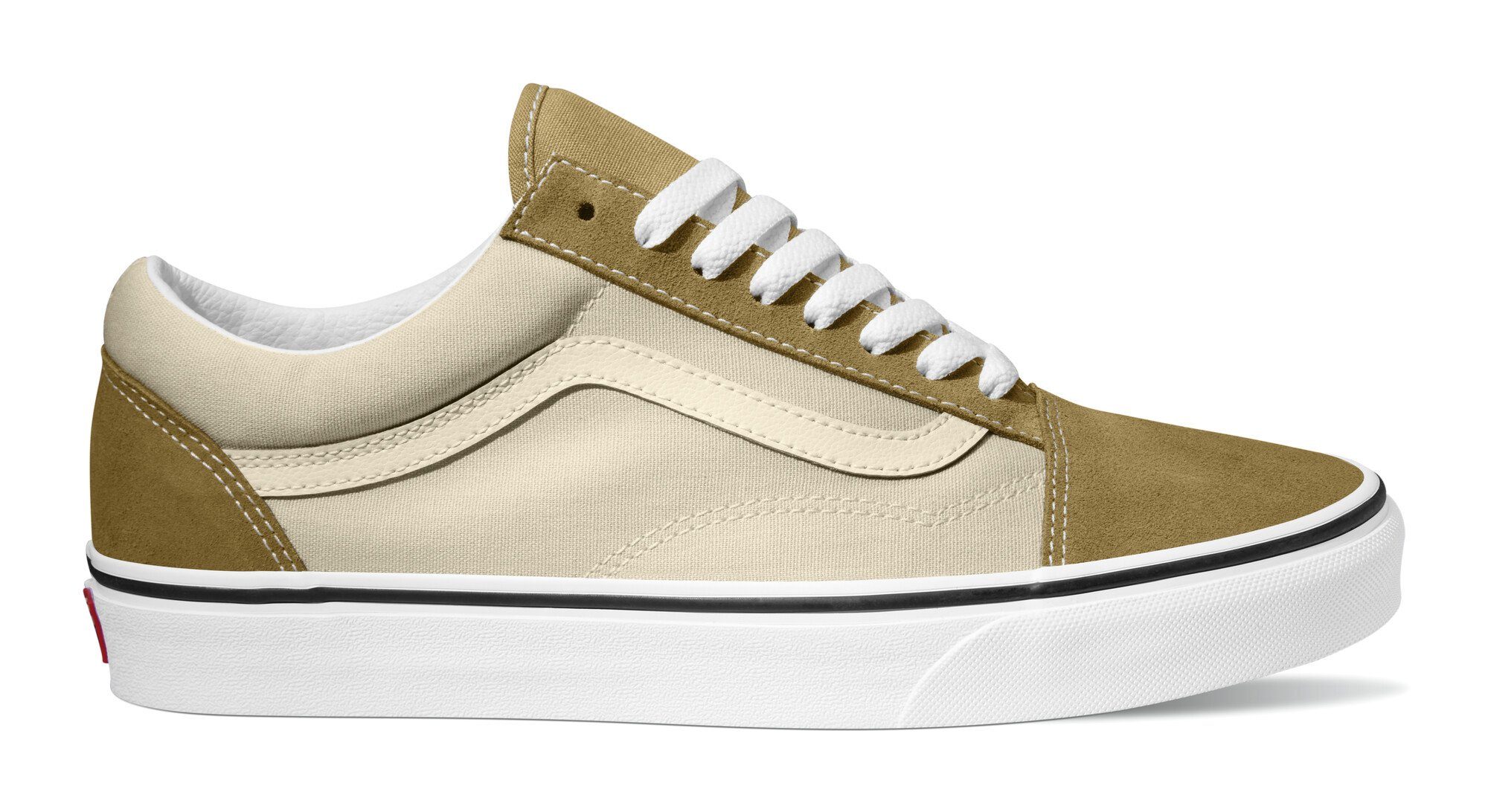 Vans Sneakers Old Skool met contrasterend logobadge aan de hiel