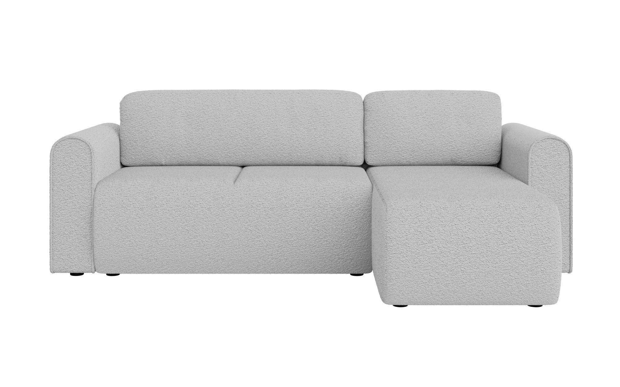 INOSIGN Hoekbank Zacharia optioneel slaapbank met opbergruimte, B/D/H 250/166/86 cm L-vorm met golfondersteuning, recamière aan beide zijden te monteren