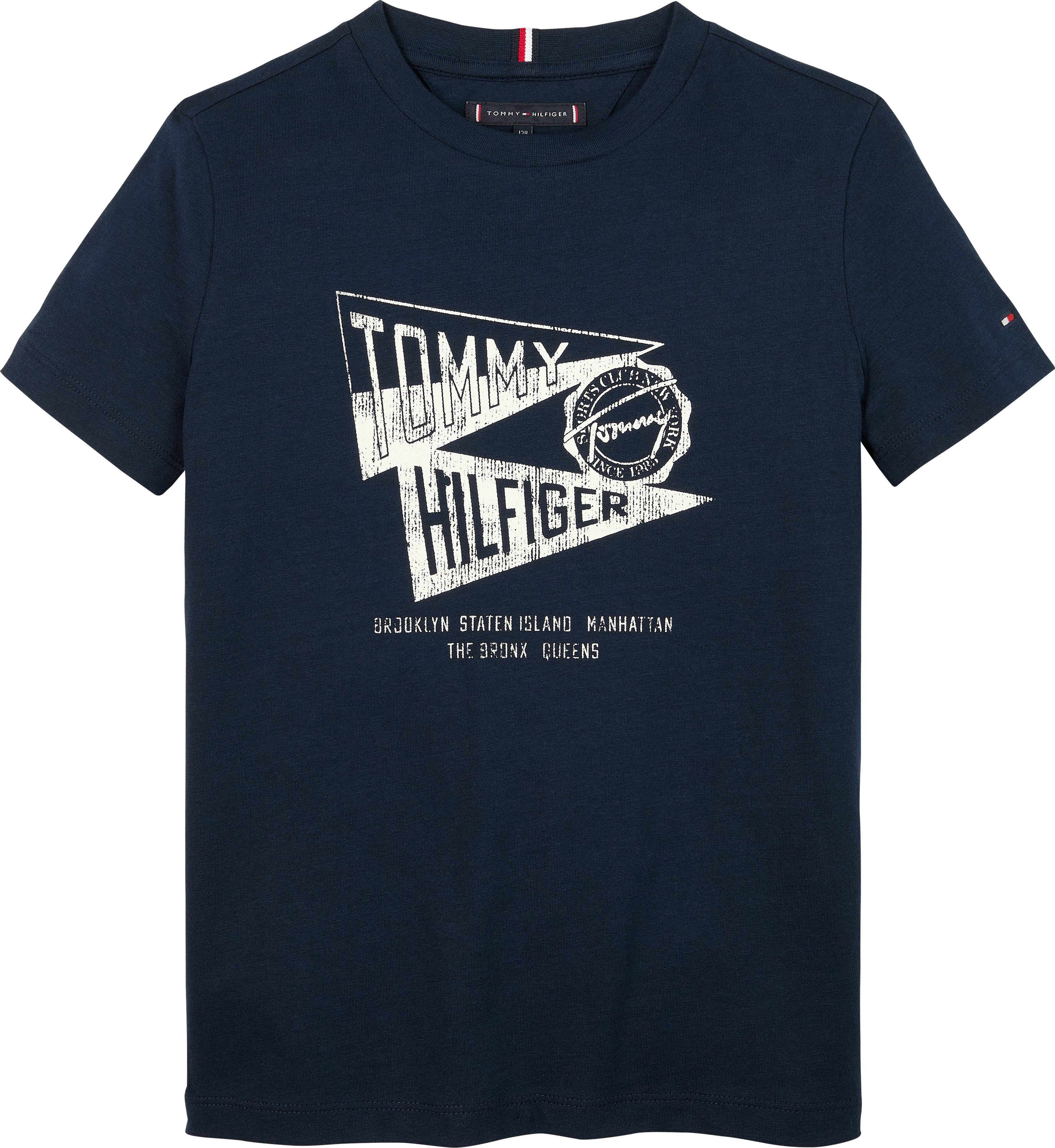 Tommy Hilfiger T-shirt TEXTURED GRAPHIC PRINT TEE SS