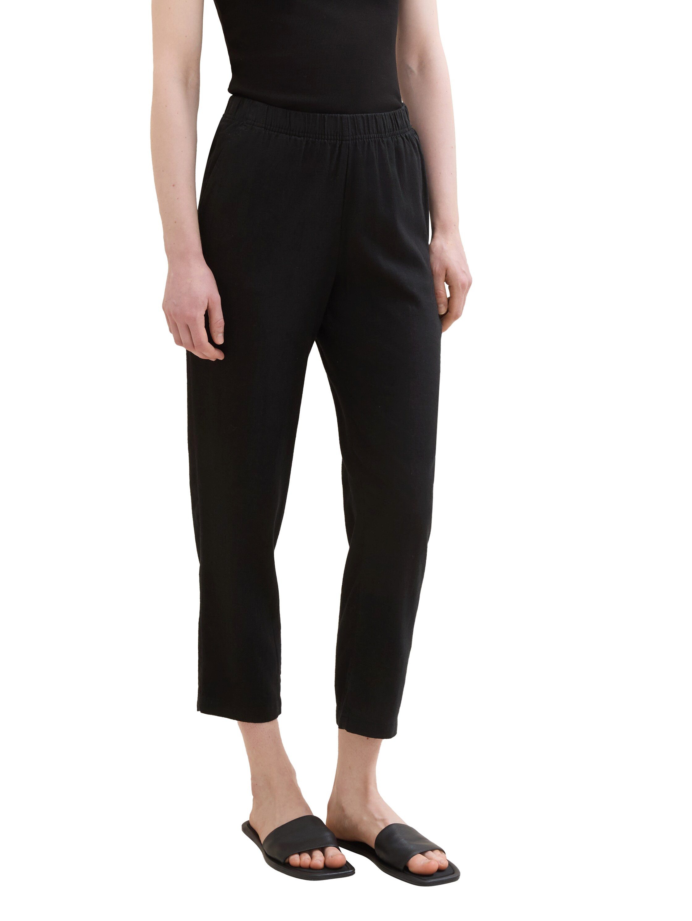 Tom Tailor Denim 7 8 broek met streepdessin
